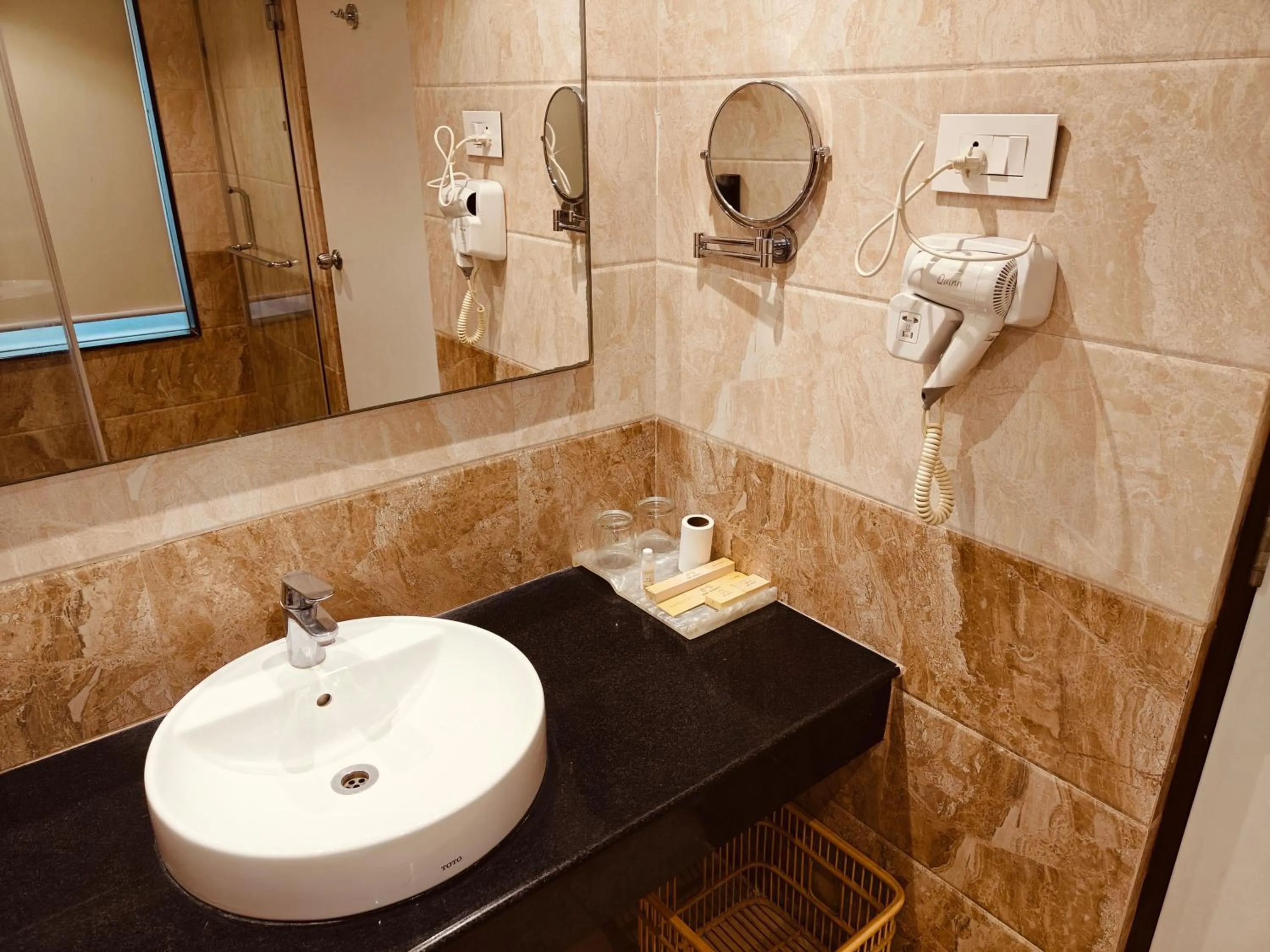 Bathroom in MM Legacy - A Bergamont Hotel, Kanchipuram