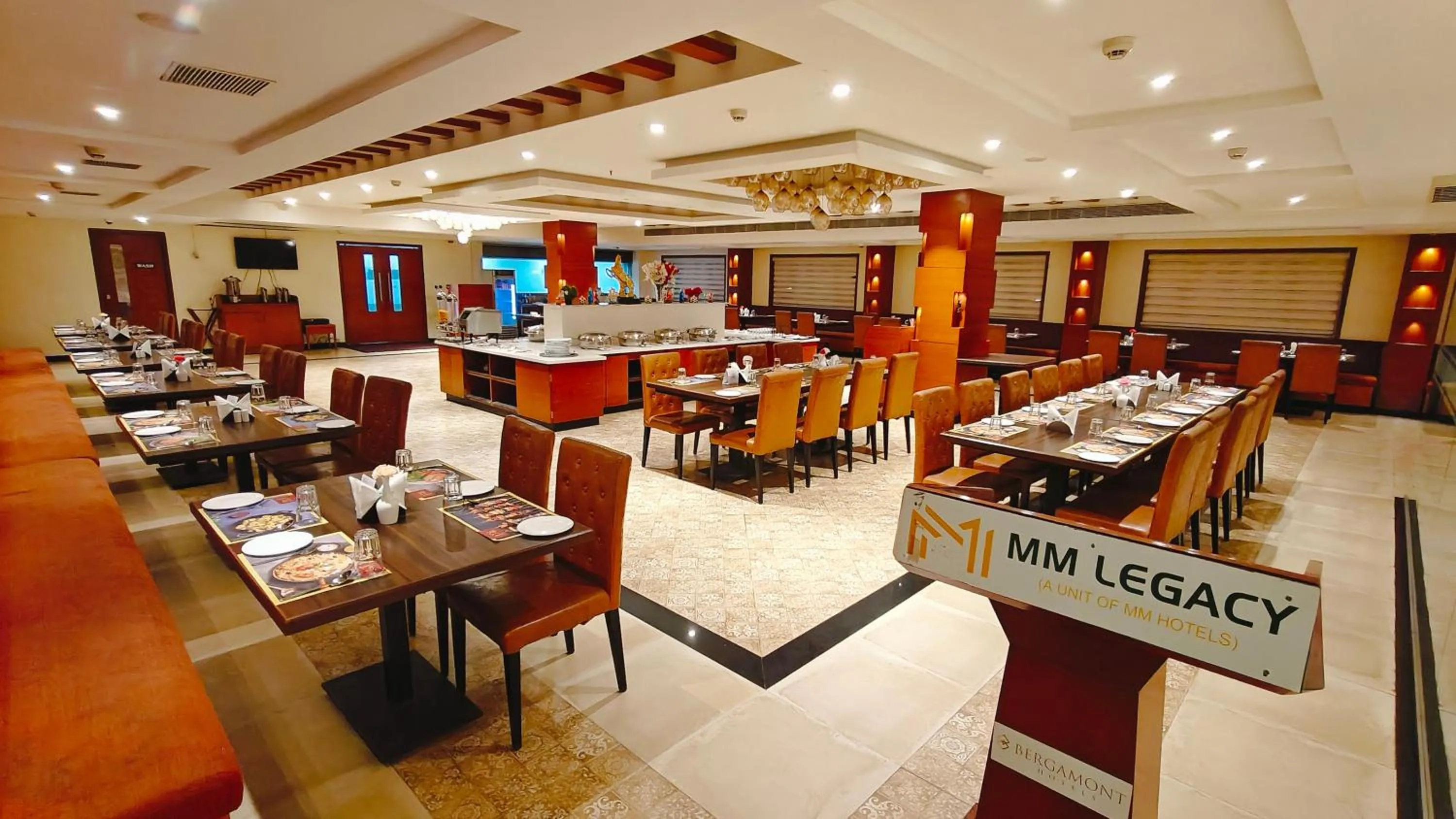 Restaurant/places to eat in MM Legacy - A Bergamont Hotel, Kanchipuram