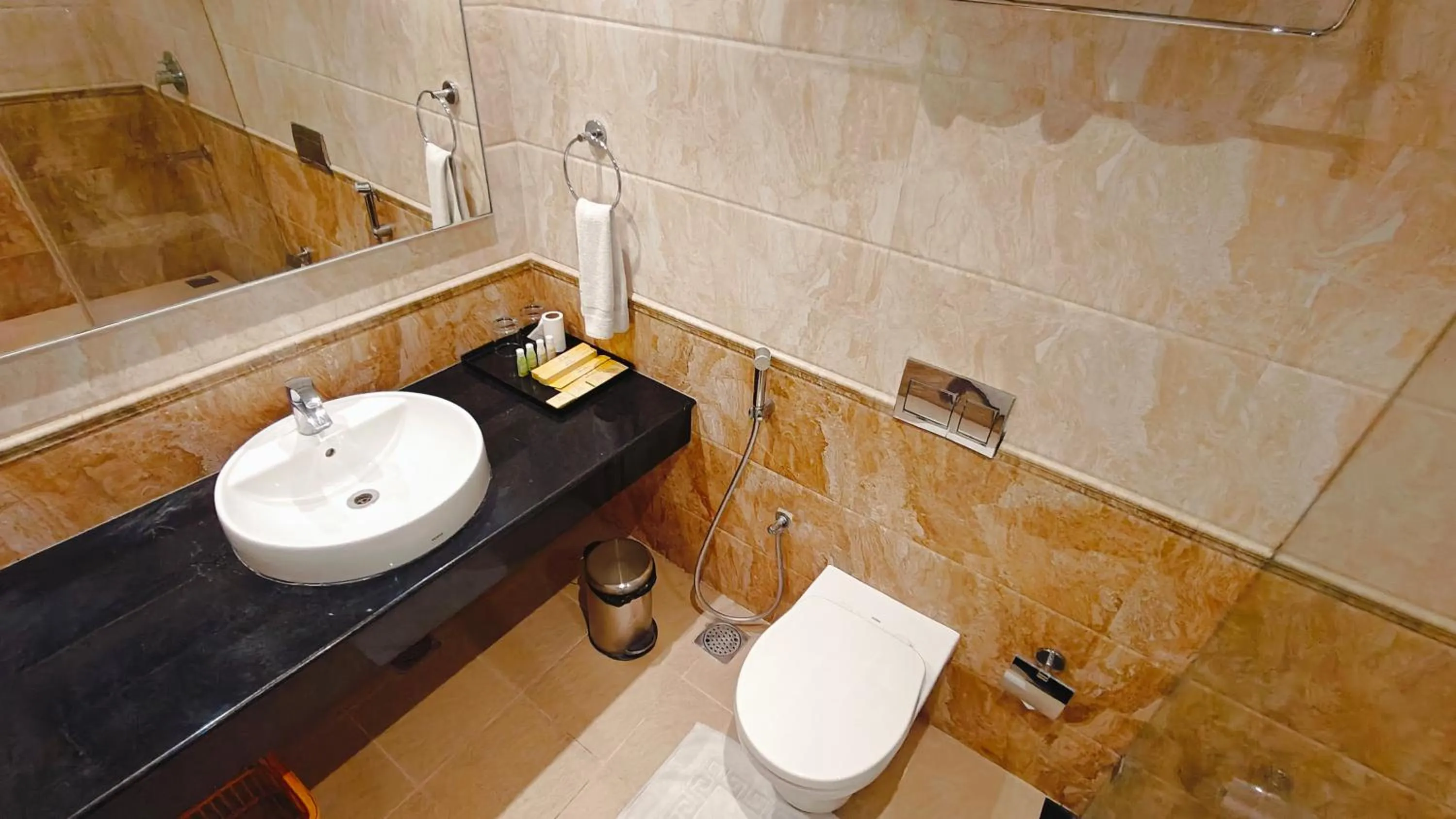 Toilet in MM Legacy - A Bergamont Hotel, Kanchipuram