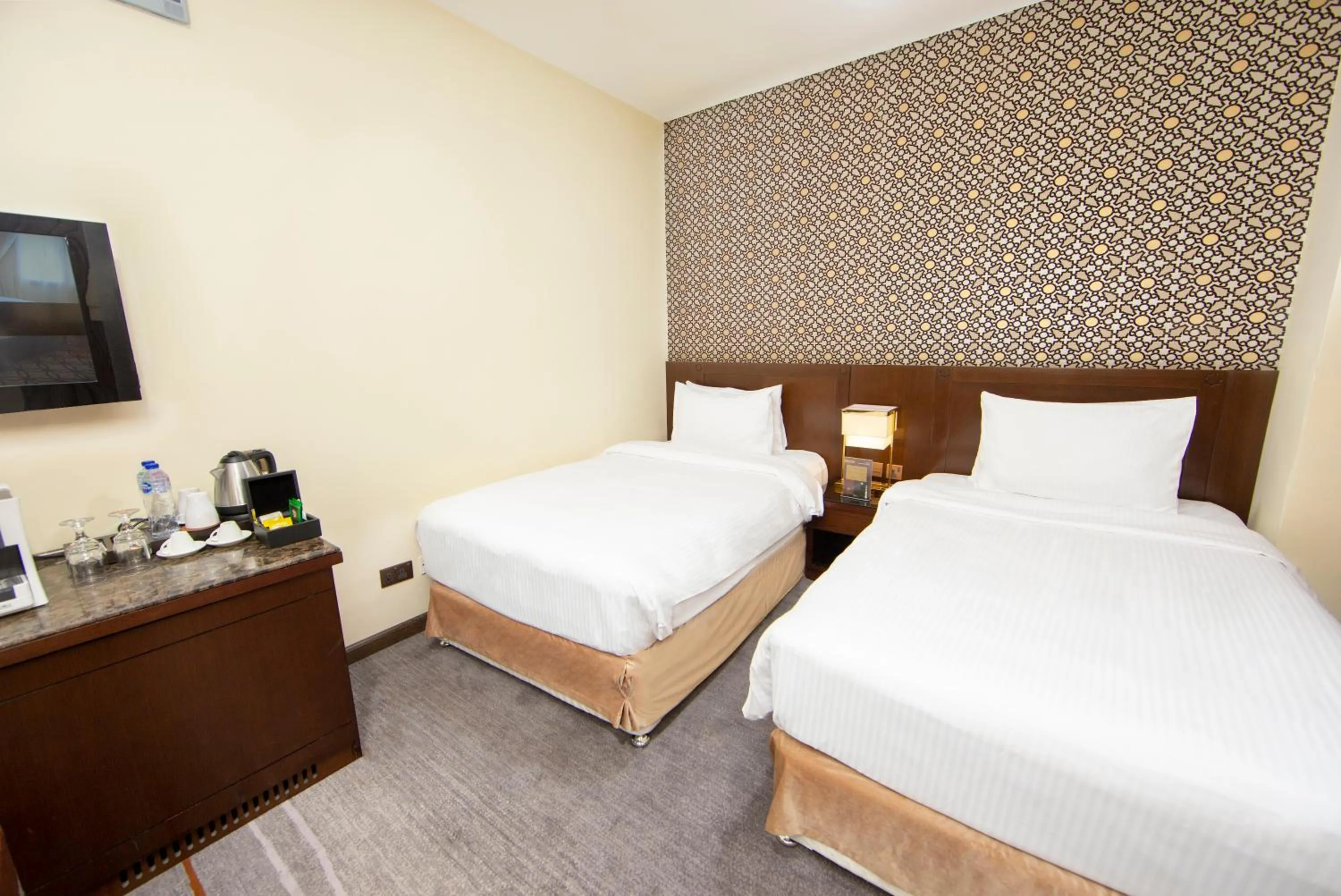 Bed in Dallah Taibah Hotel