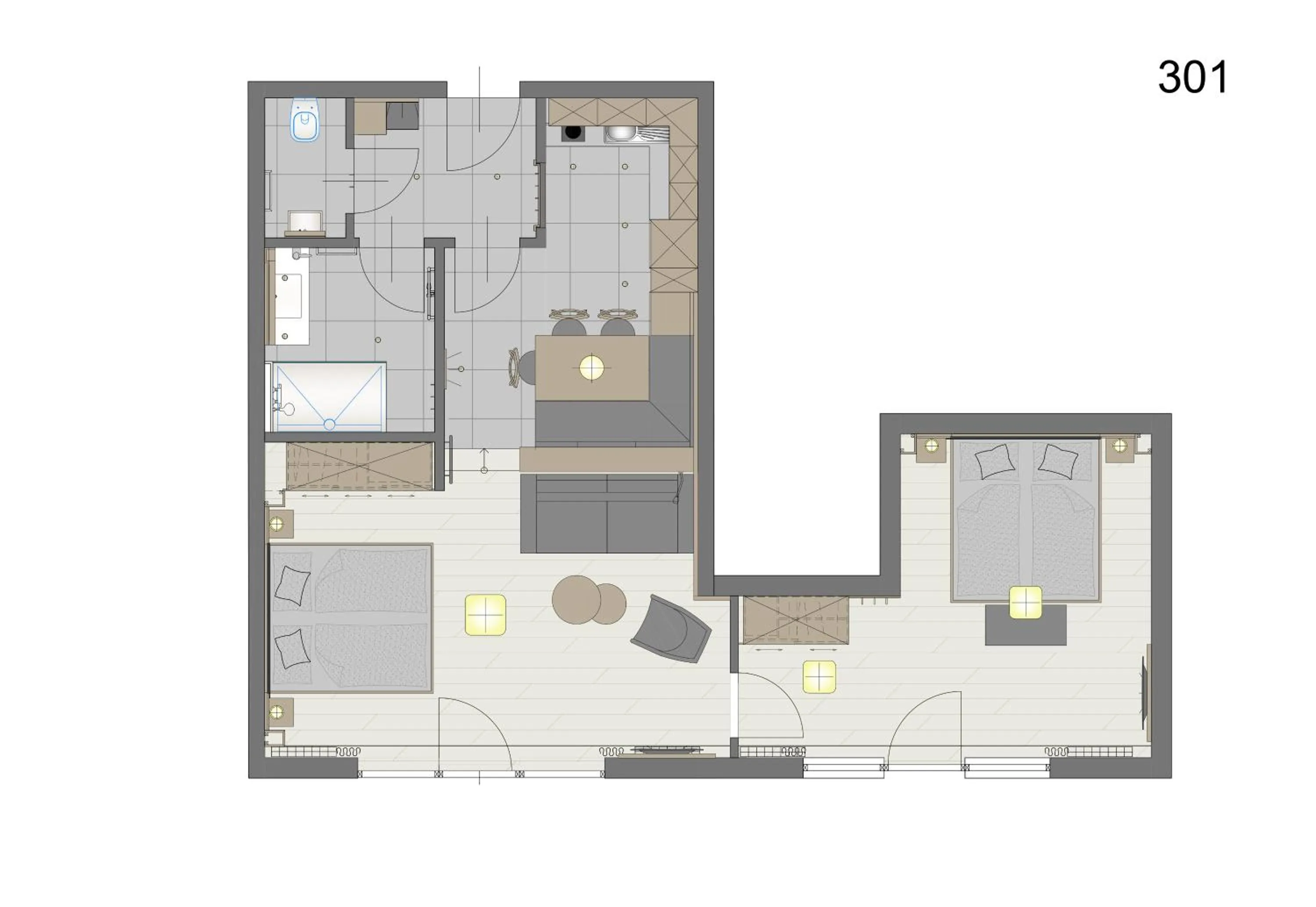 Photo of the whole room in Aktiv- & Gesundheitsresort das GXUND - Thermeneintritt inklusive