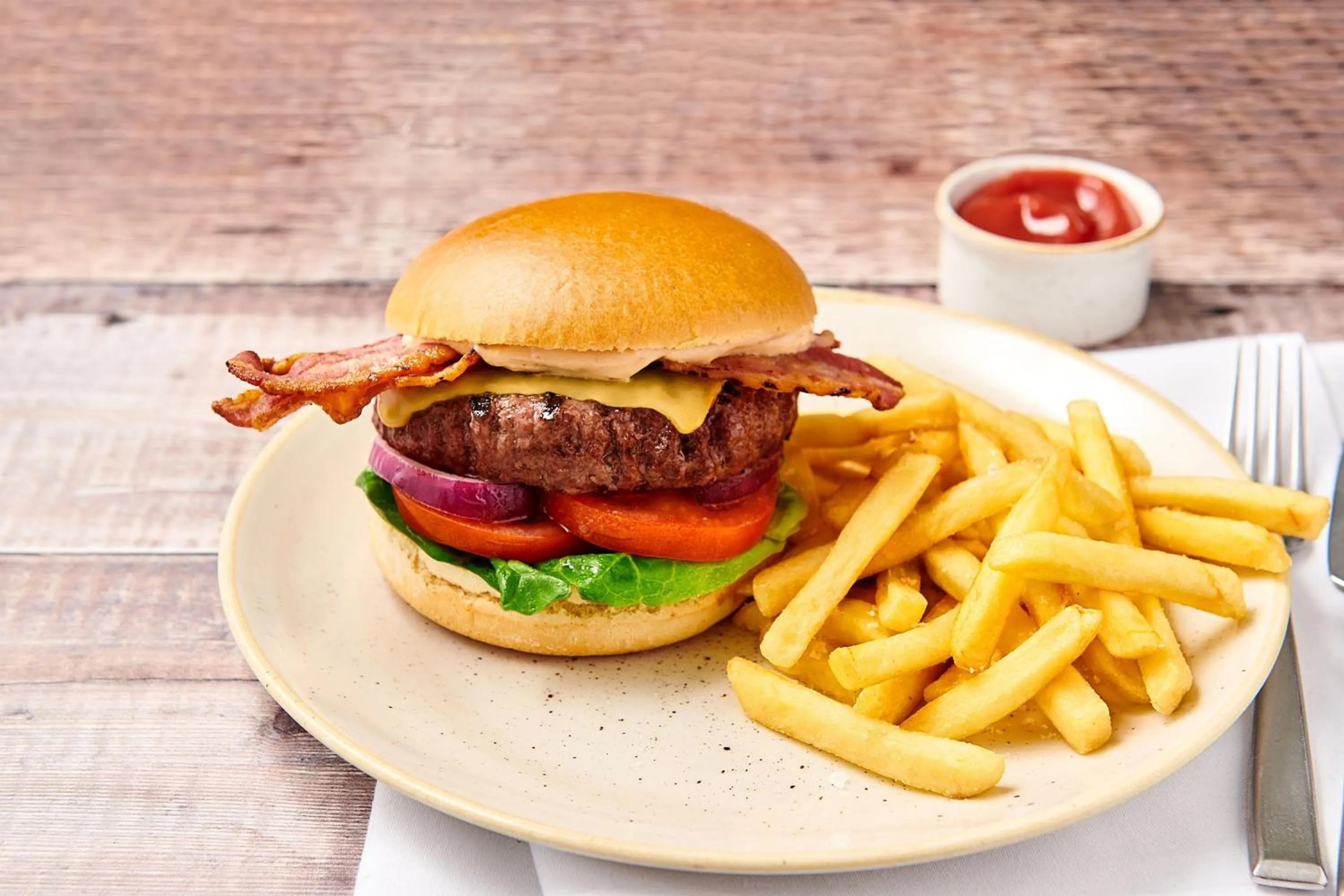 Restaurant/places to eat in London Marriott Hotel Kensington