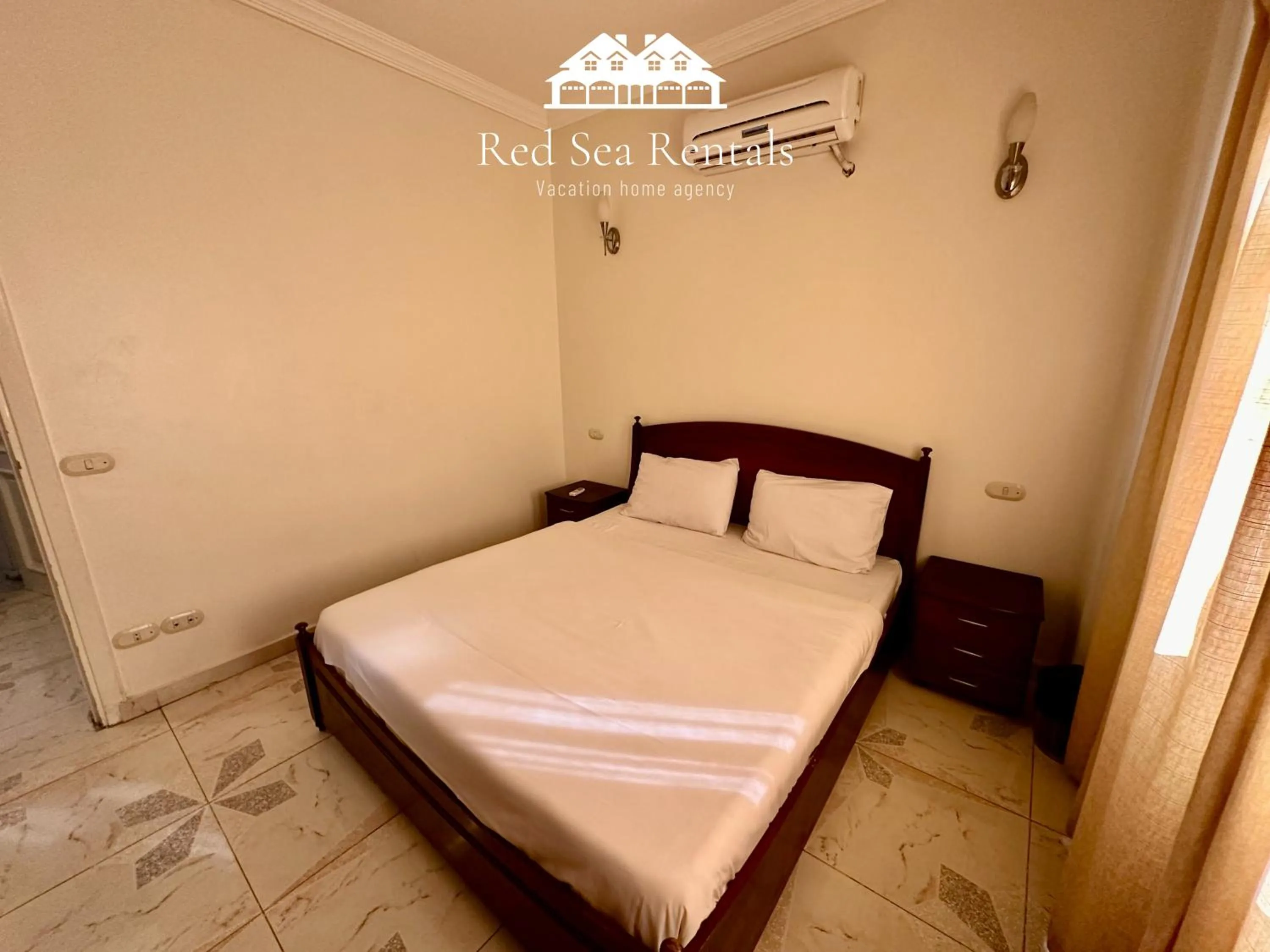 Bed in Green Garden Resort