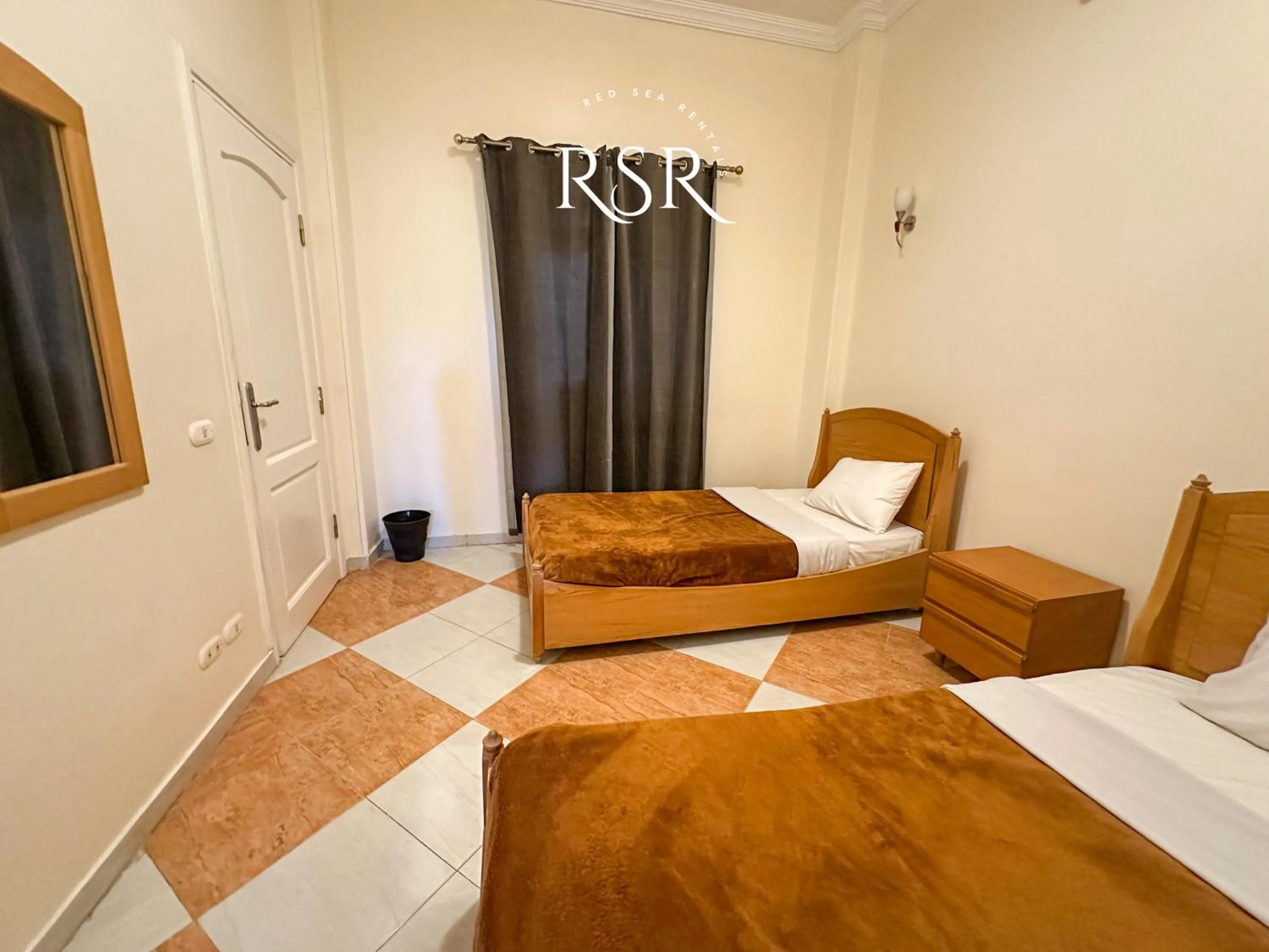 Bed in Green Garden Resort