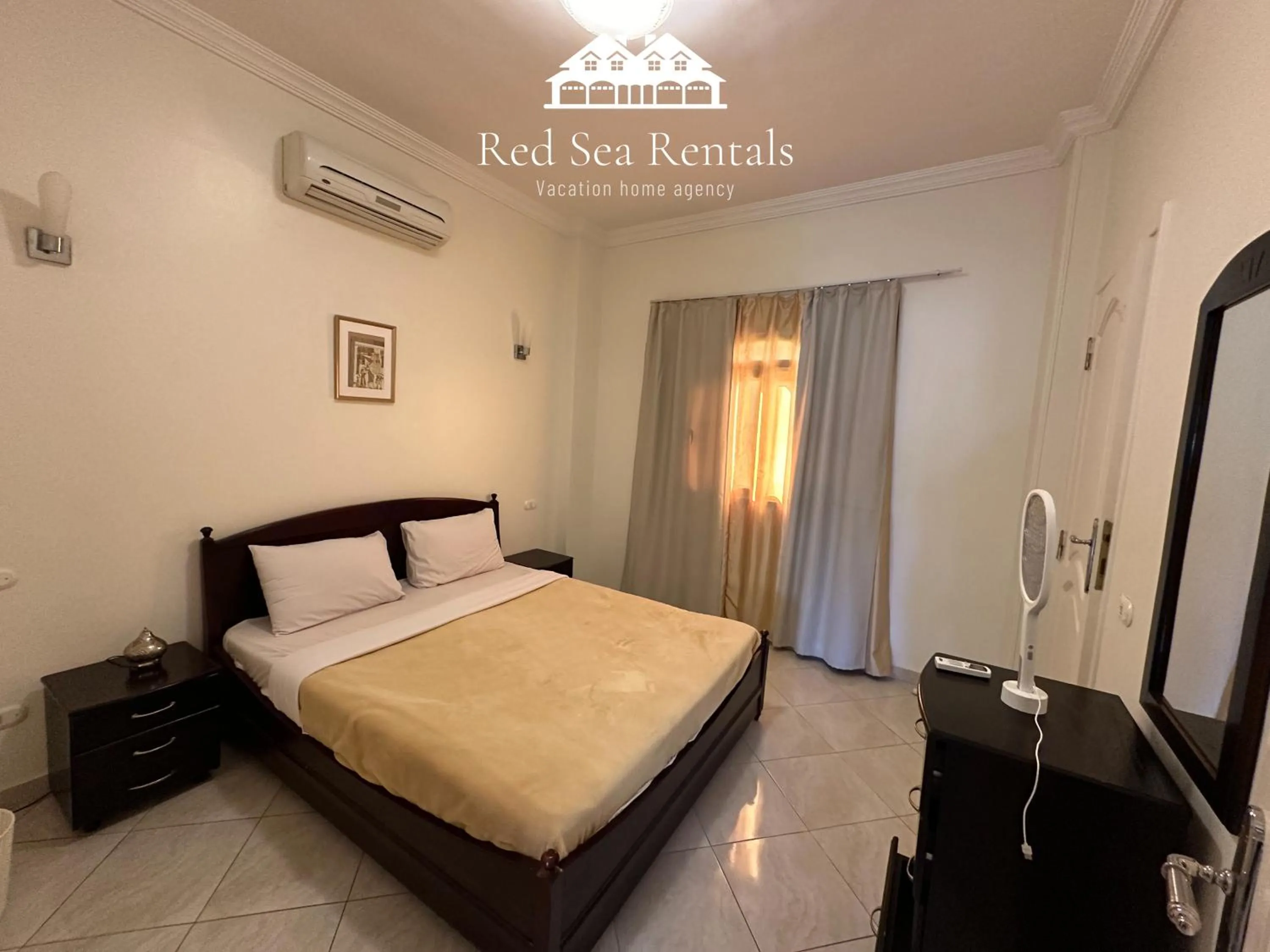 Bed in Green Garden Resort