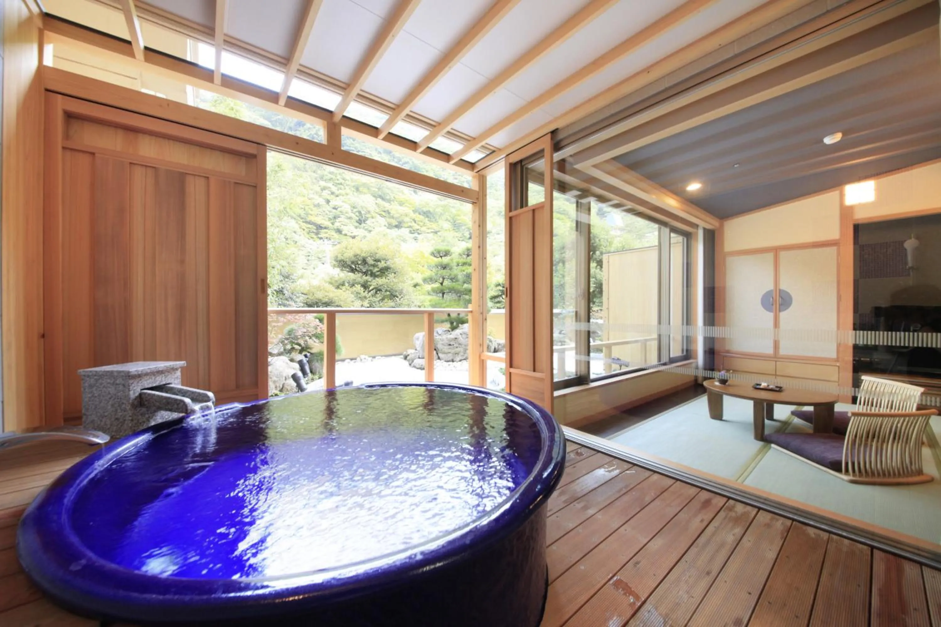 Hot Spring Bath in Hotel Okada