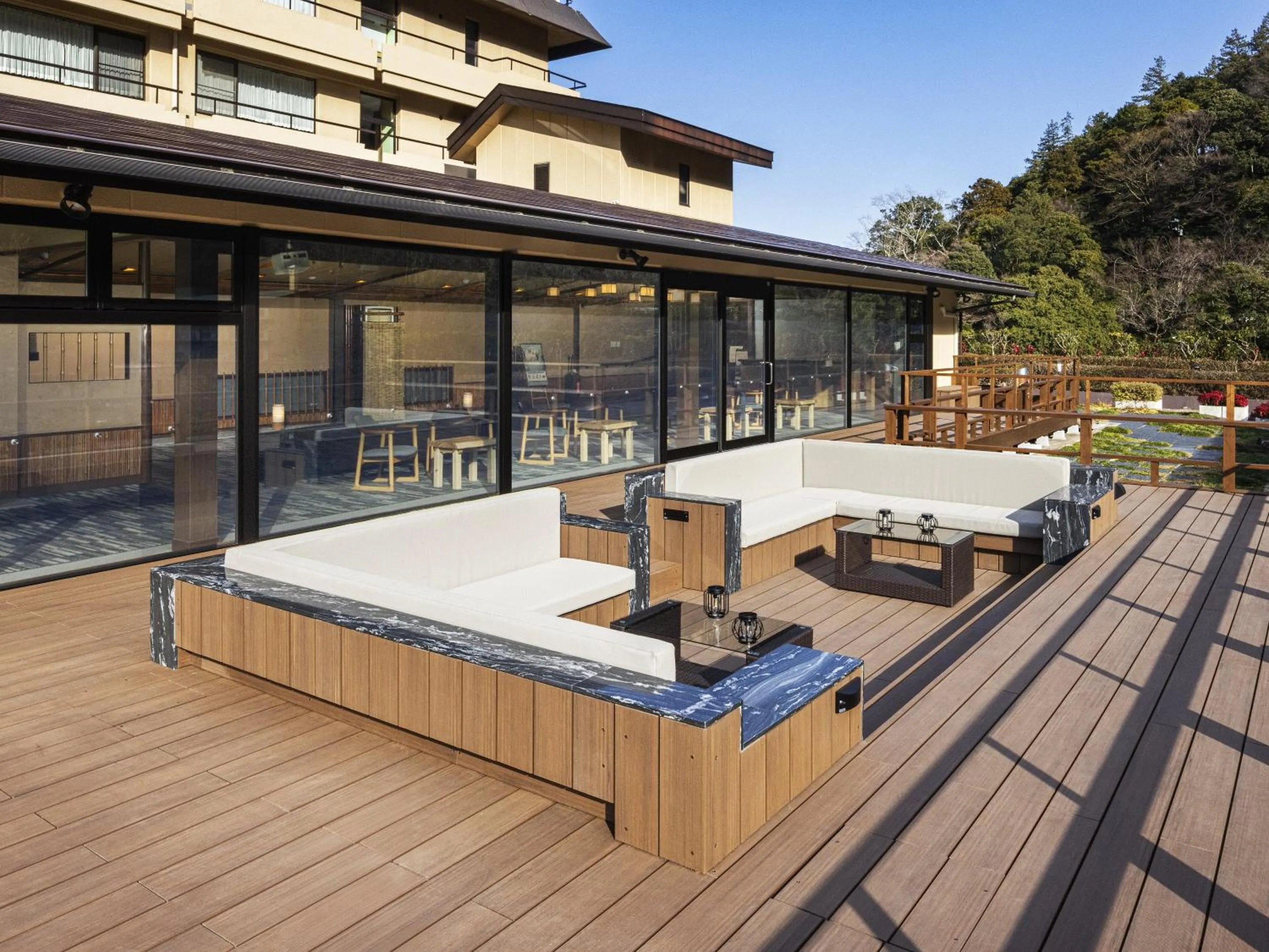 Natural landscape in Hotel Okada