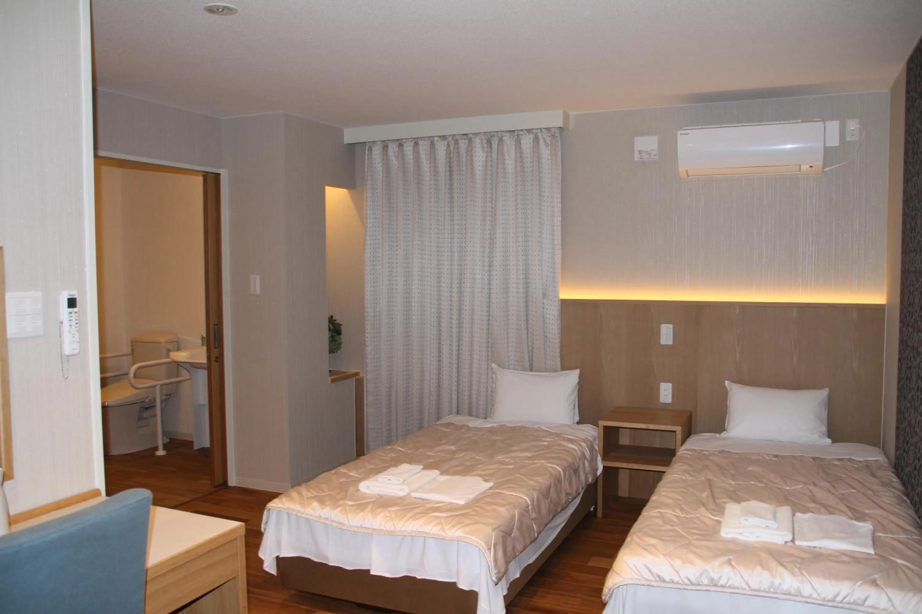 Bed in Hotel Hanakomichi