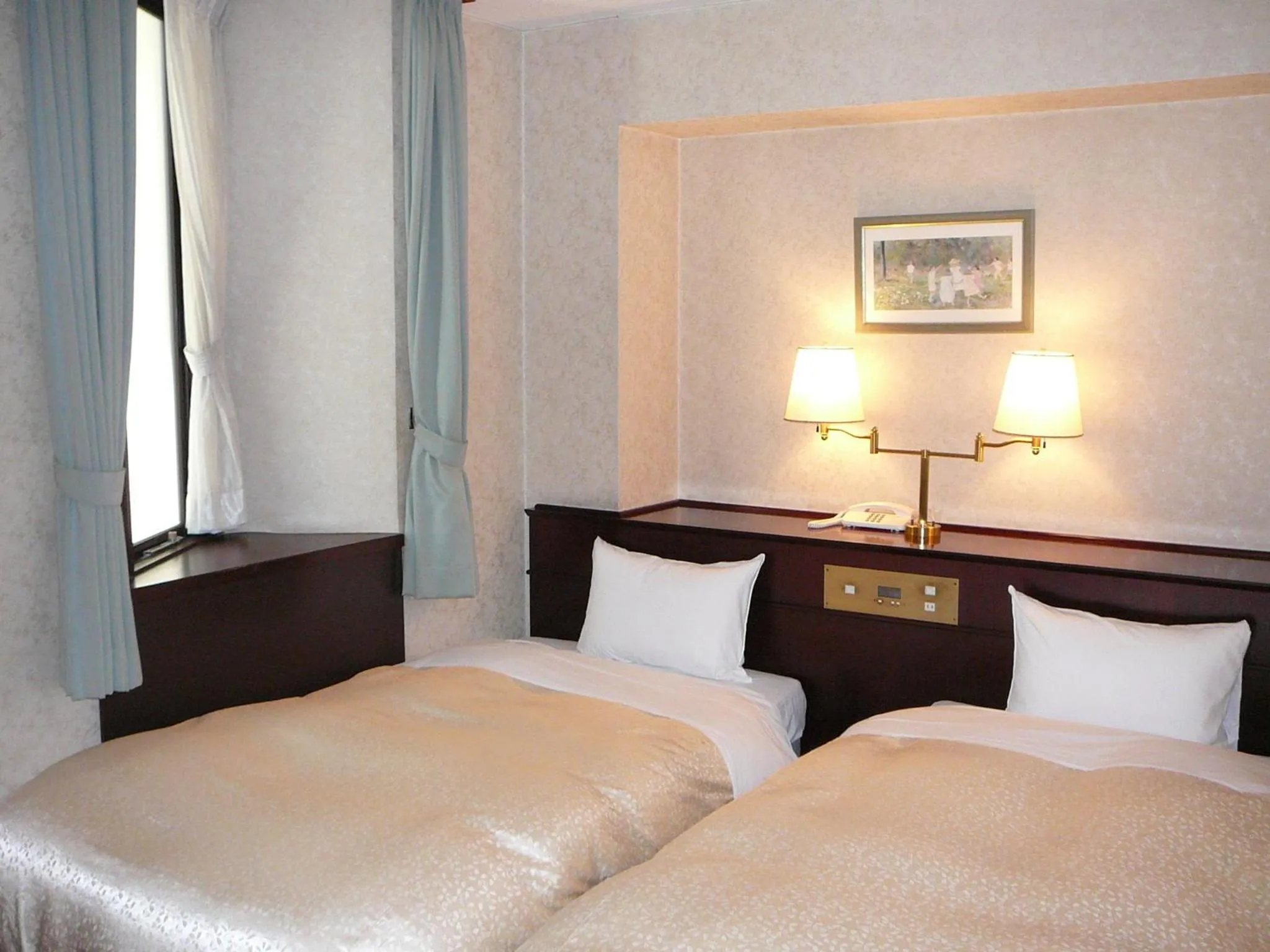 Bed in Hotel Hanakomichi