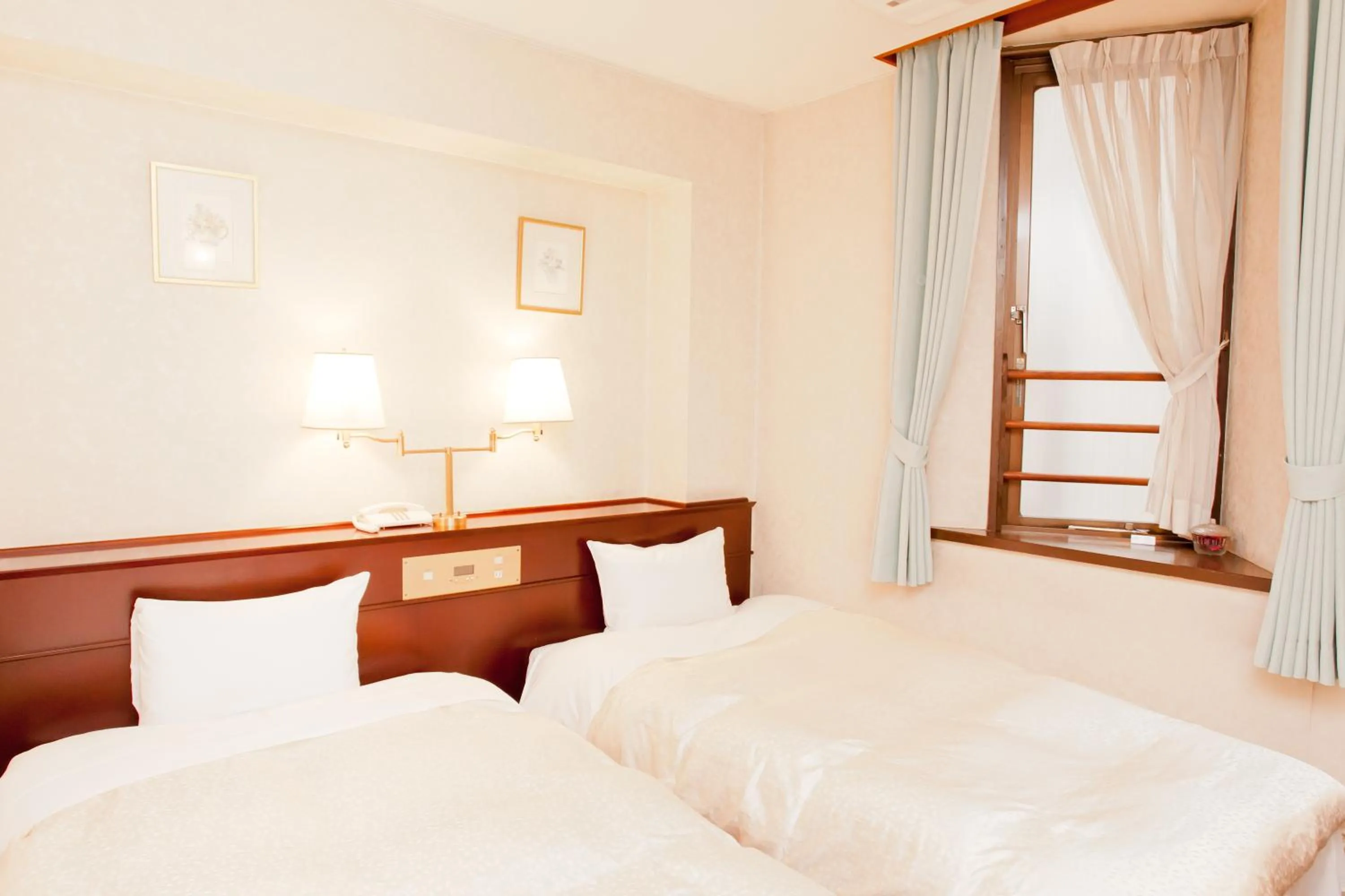 Bed in Hotel Hanakomichi