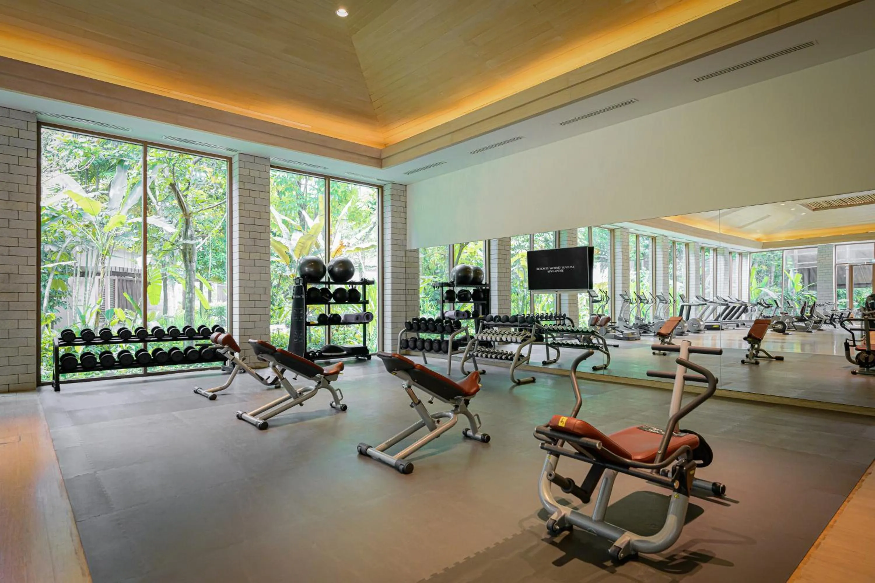 Fitness centre/facilities in Resorts World Sentosa - Equarius Hotel