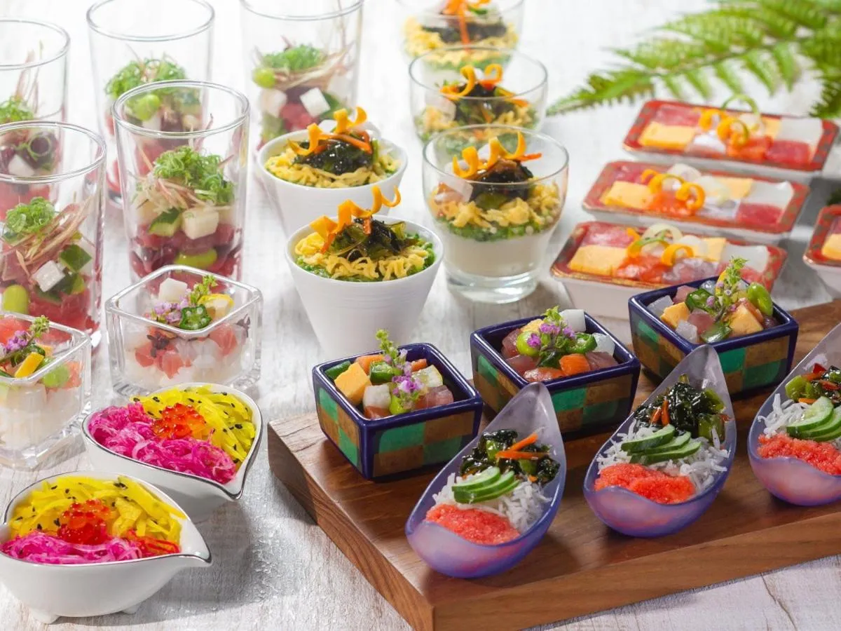 Food and drinks in Royal Hotel Munakata