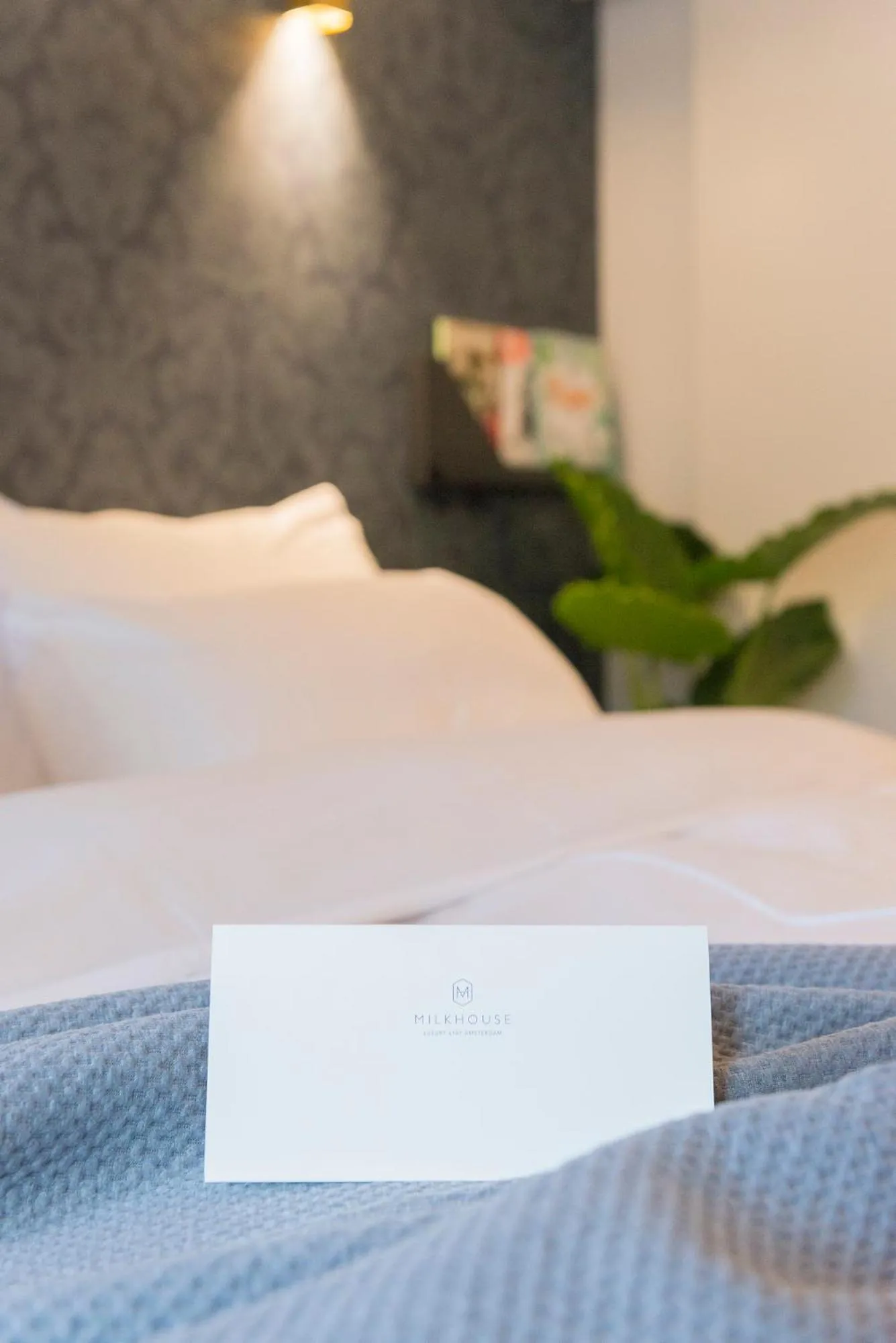 Bed in Milkhouse Luxury Stay Amsterdam