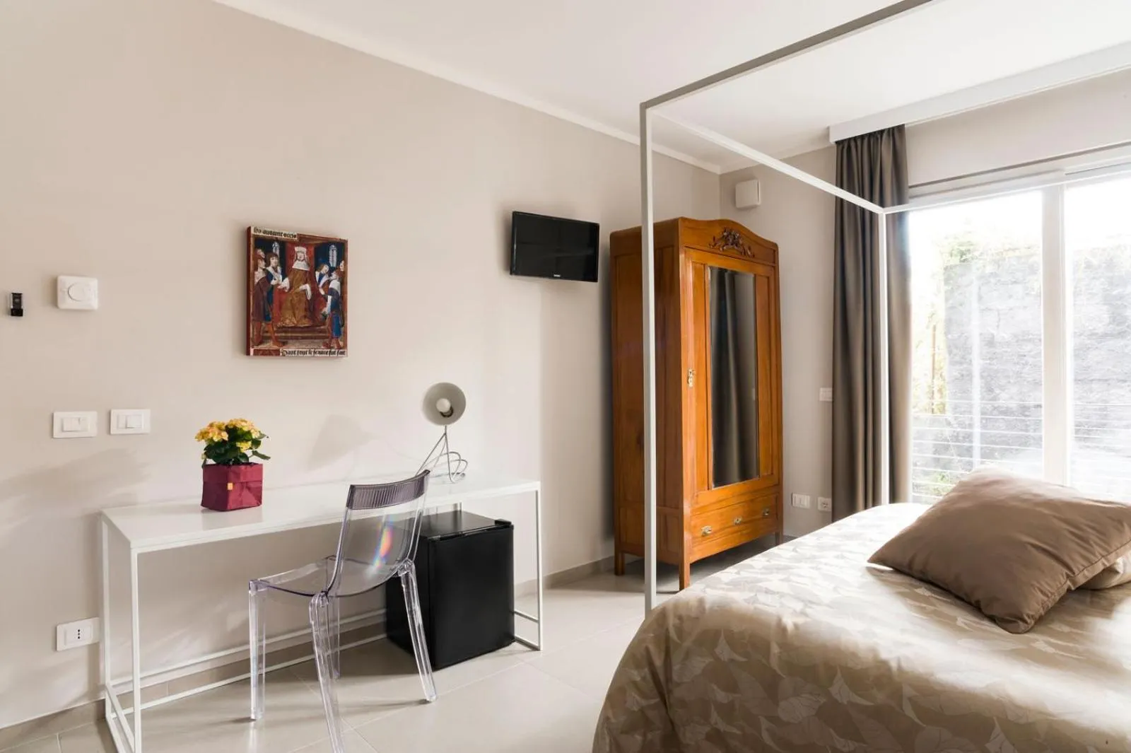 Bedroom, Bed in B&B Etna Dream