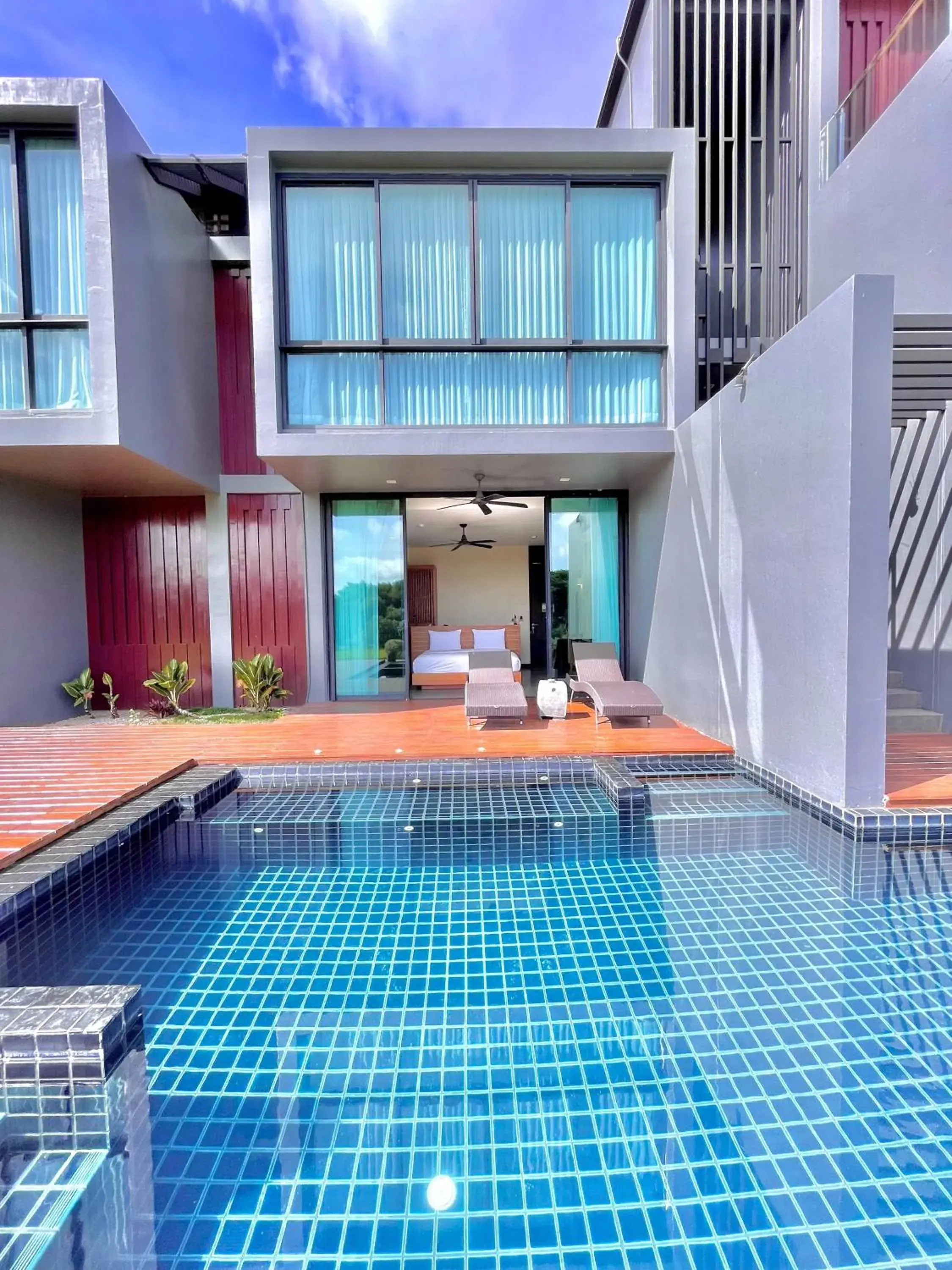 Deluxe Room With Pool Access in Zensala Riverpark Resort-SHA Extra Plus Deluxe Room With Pool Access in Zensala Riverpark Resort-SHA Extra Plus