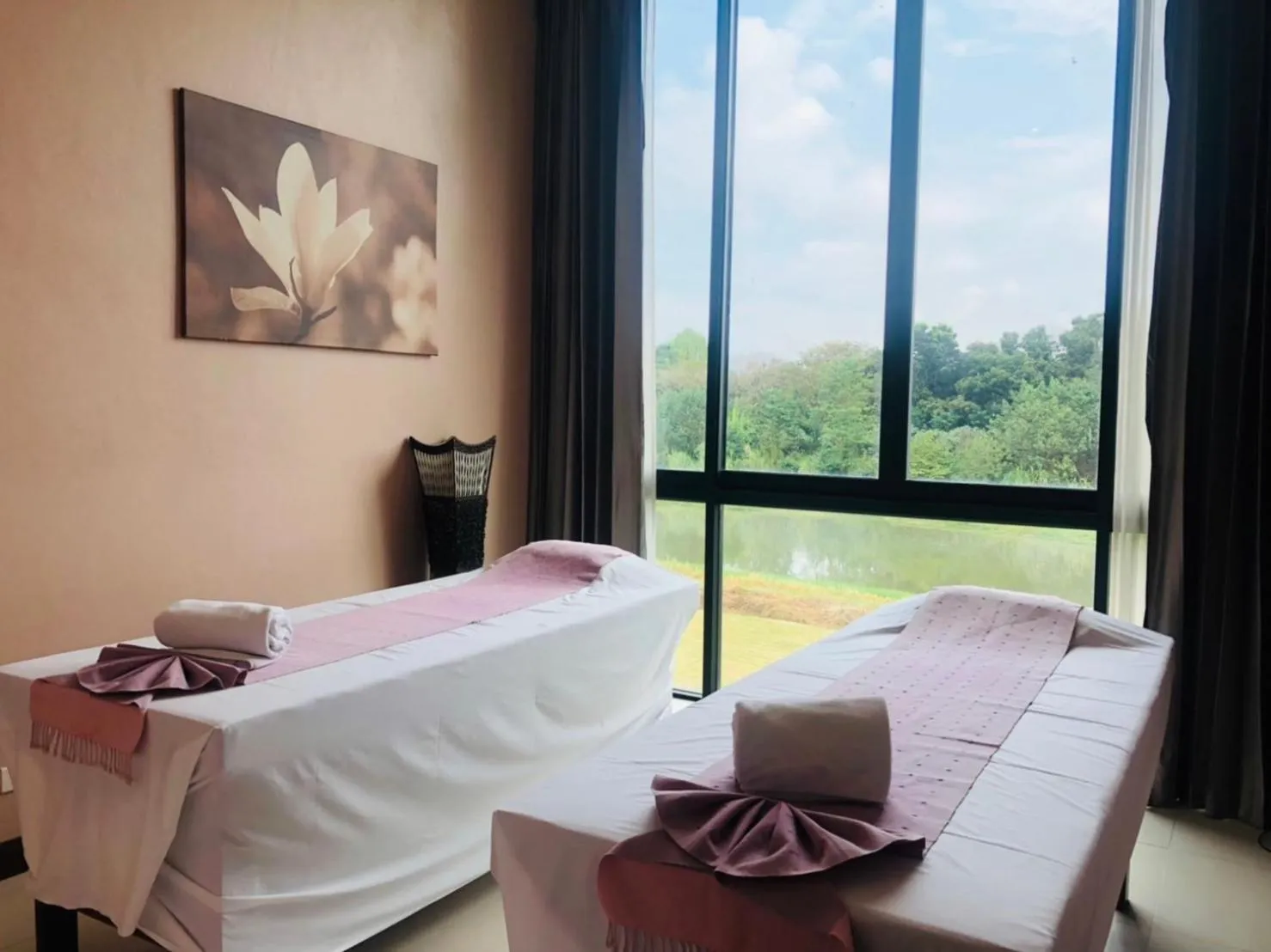 Massage, Bed in Zensala Riverpark Resort-SHA Extra Plus