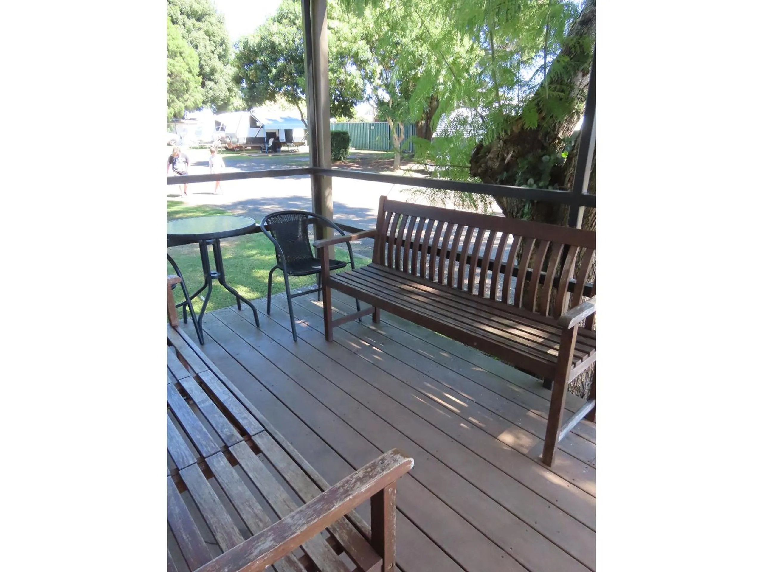 Patio in BIG4 Toowoomba Garden City Holiday Park