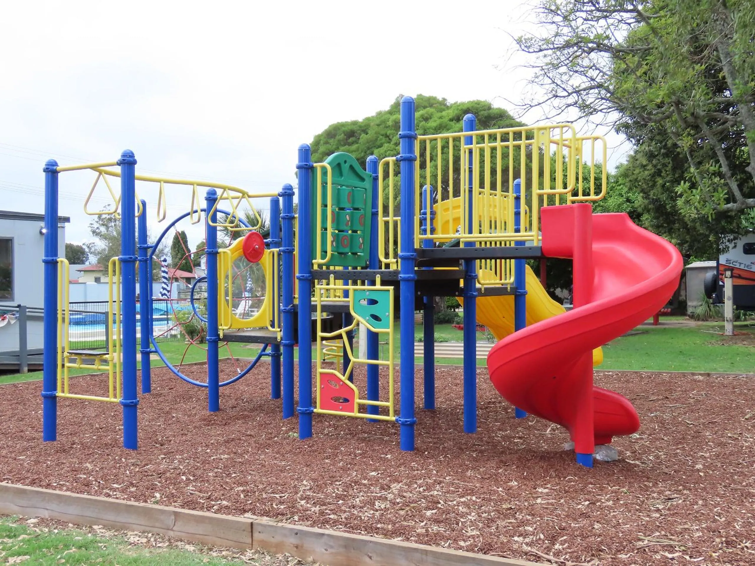 Children play ground in BIG4 Toowoomba Garden City Holiday Park