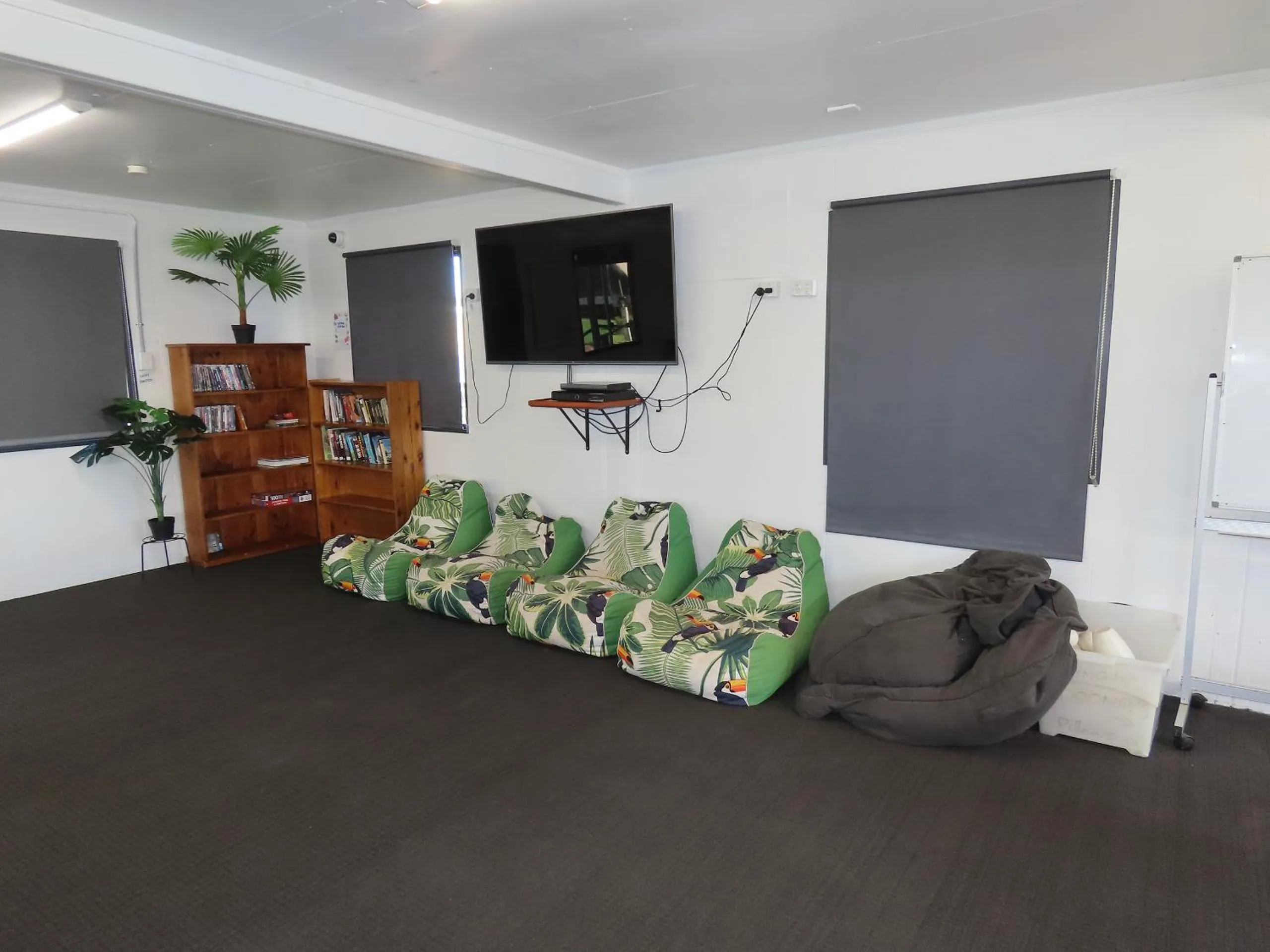 Communal lounge/ TV room in BIG4 Toowoomba Garden City Holiday Park