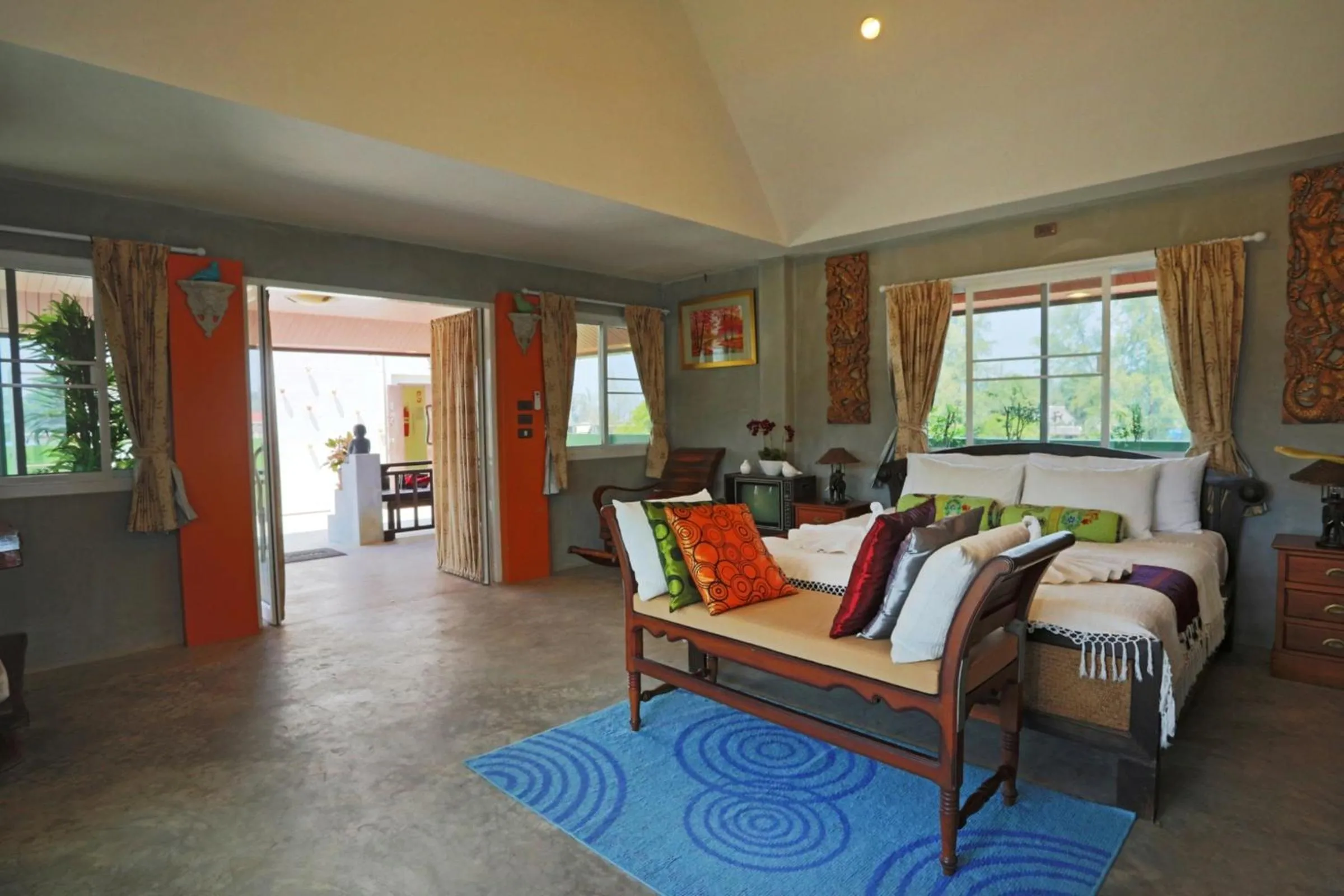 Bed in Baan Kamala Fantasea Hotel