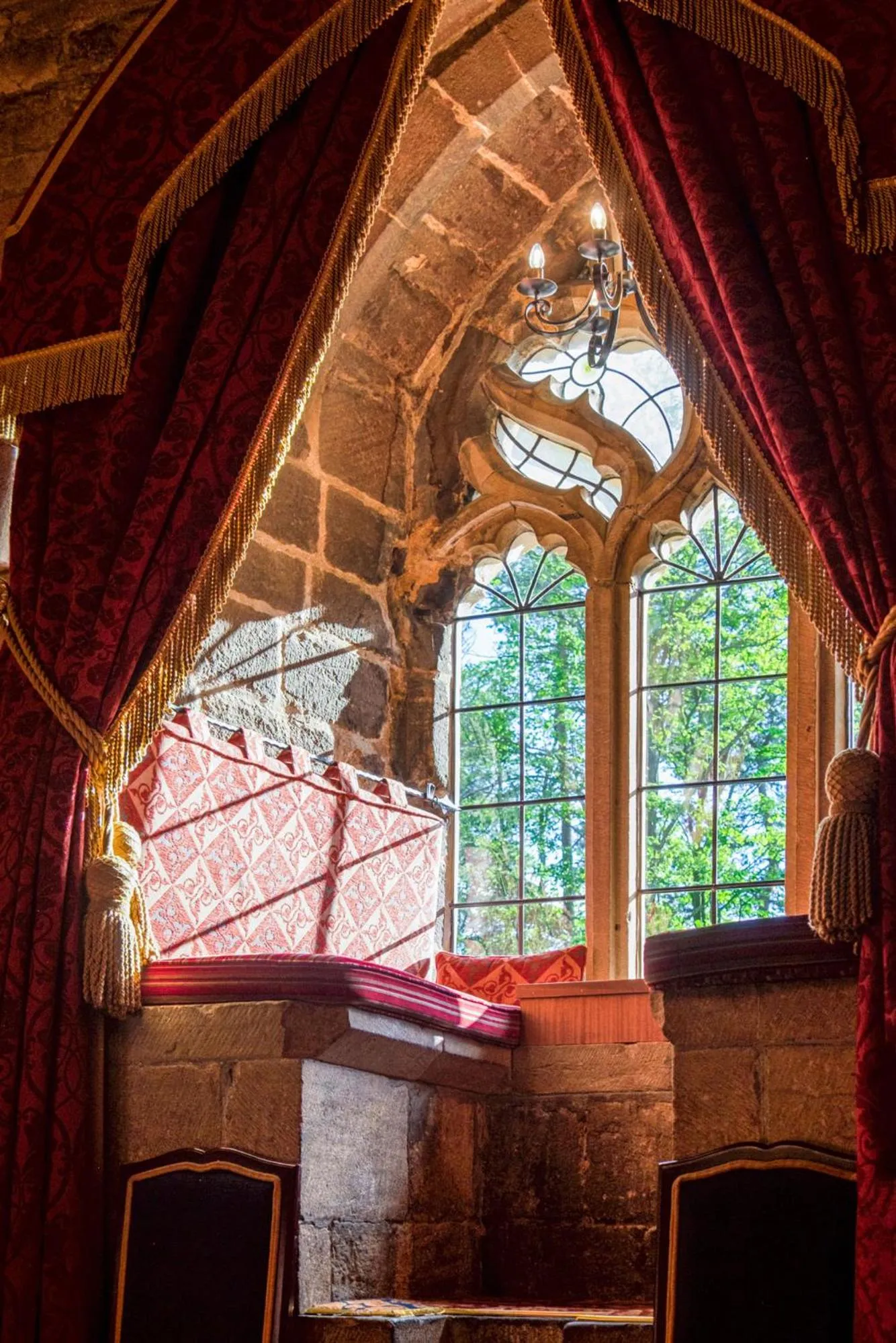 Lounge or bar in Langley Castle Hotel