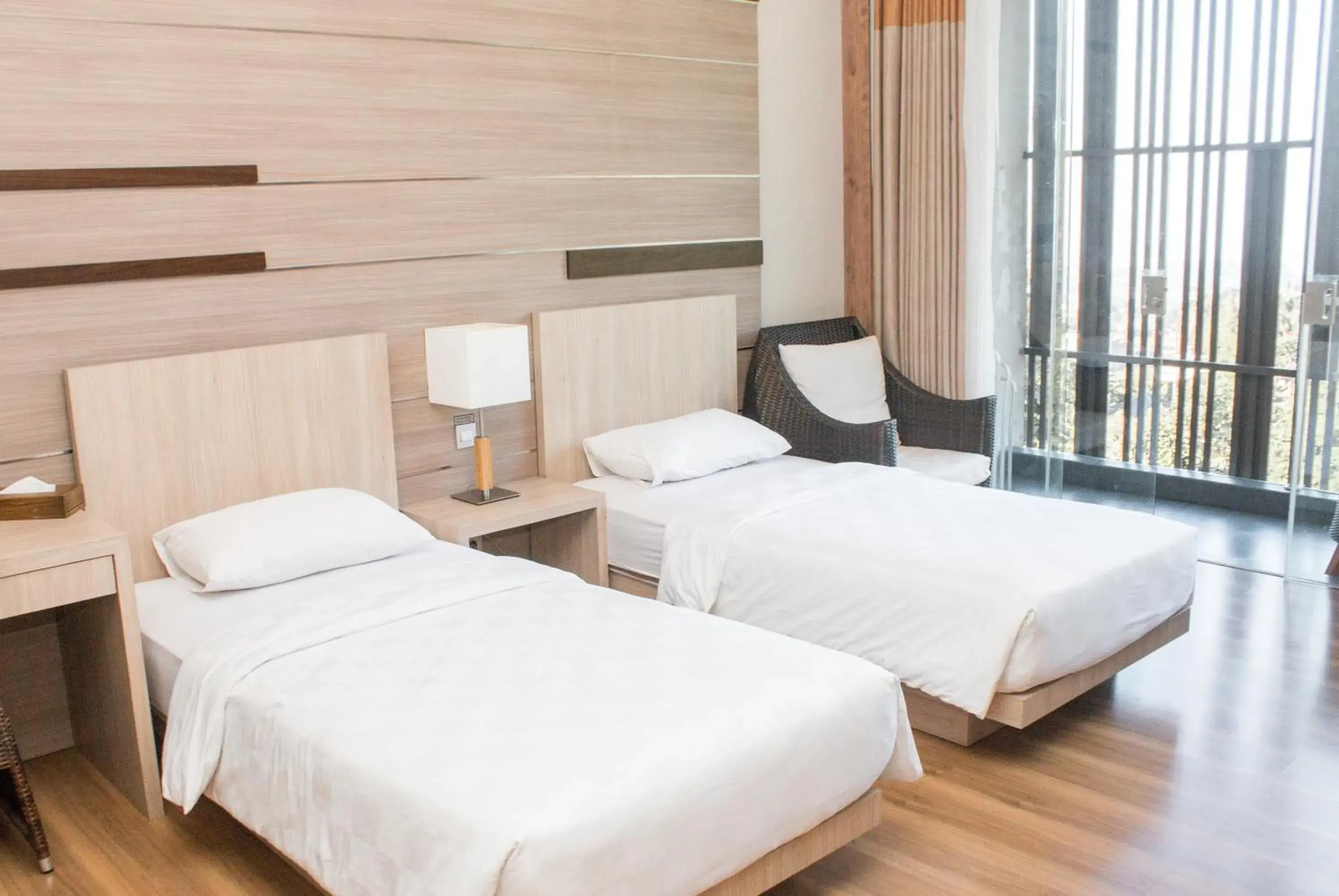 Executive Twin Room in Lembang Asri Resort Executive Twin Room in Lembang Asri Resort