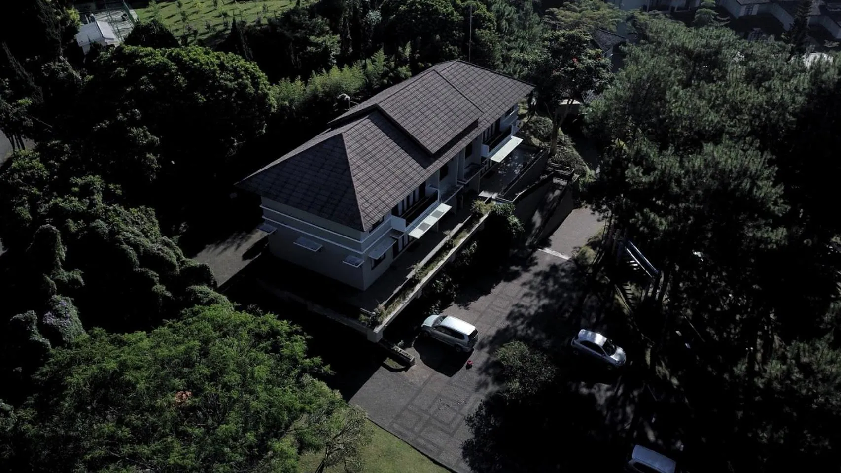 Bird's eye view in Lembang Asri Resort