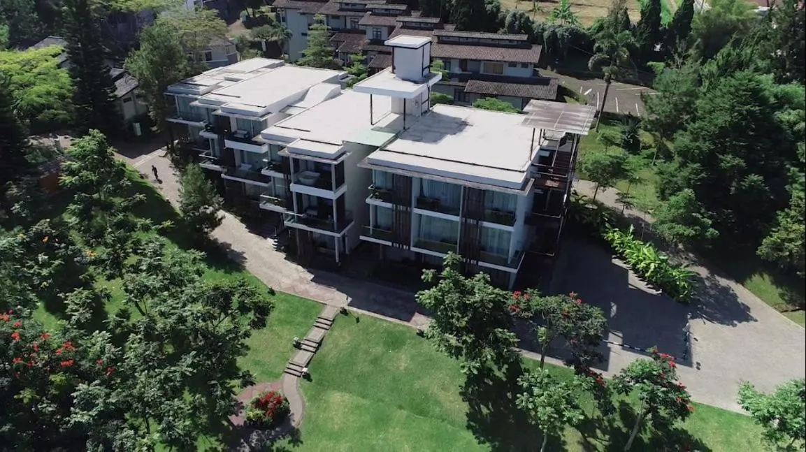 Bird's eye view in Lembang Asri Resort