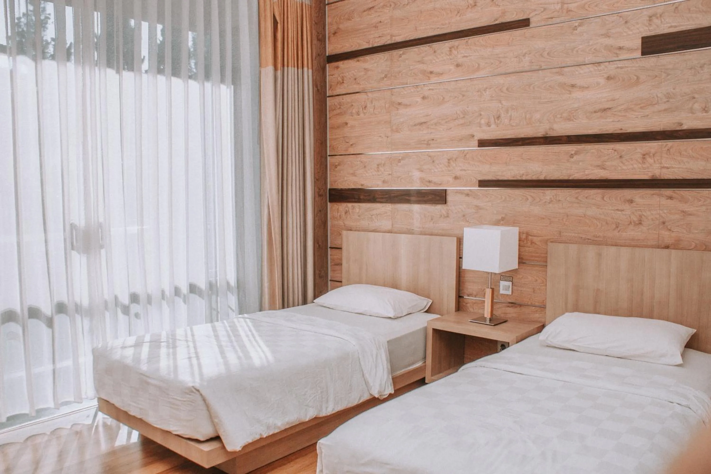 Bedroom, Bed in Lembang Asri Resort