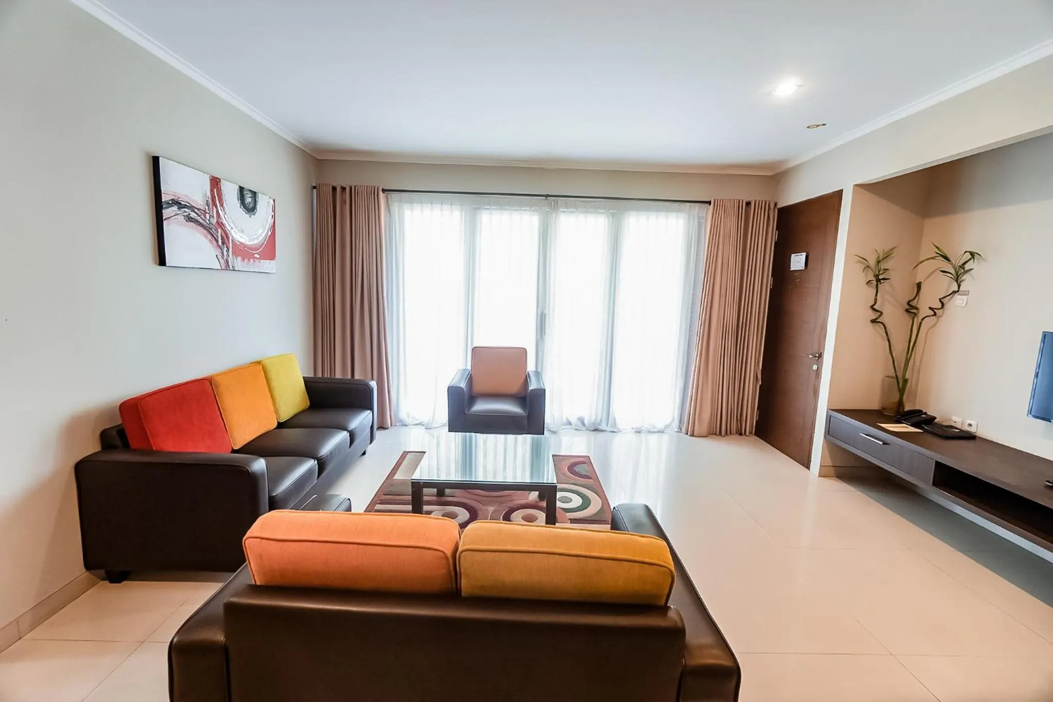 Living room in Lembang Asri Resort