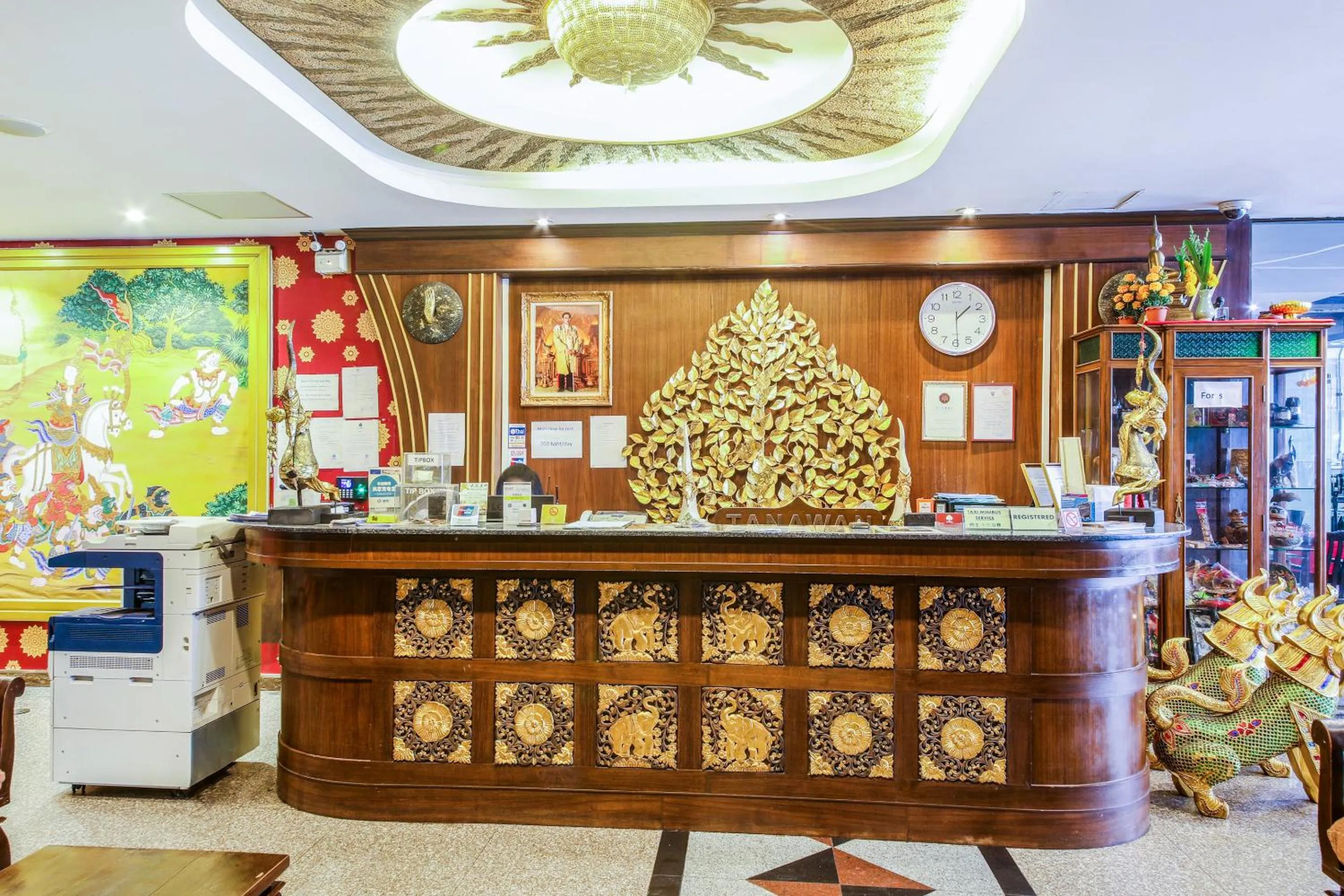 Lobby or reception in Tanawan Phuket Hotel