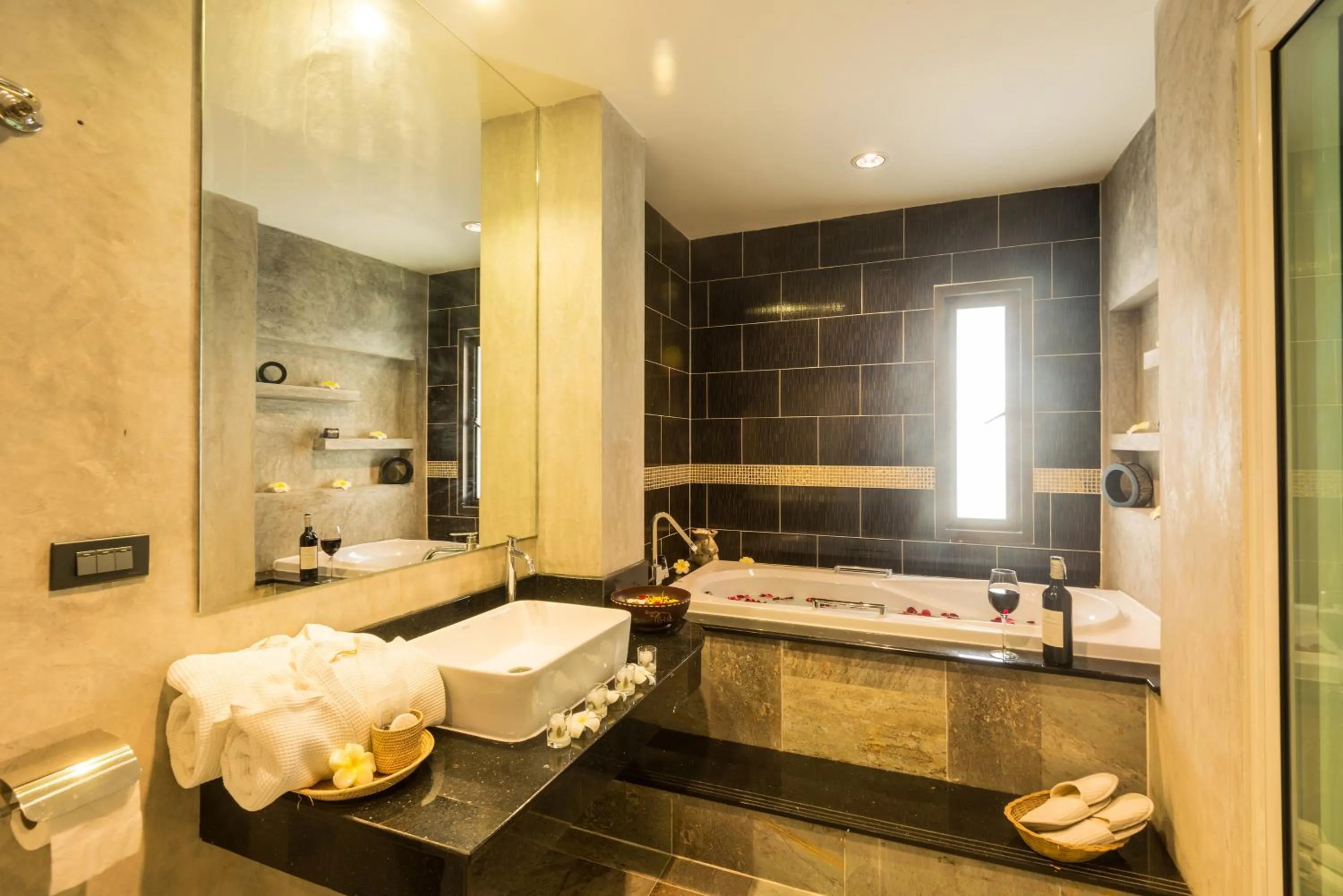 Bathroom in Tanawan Phuket Hotel