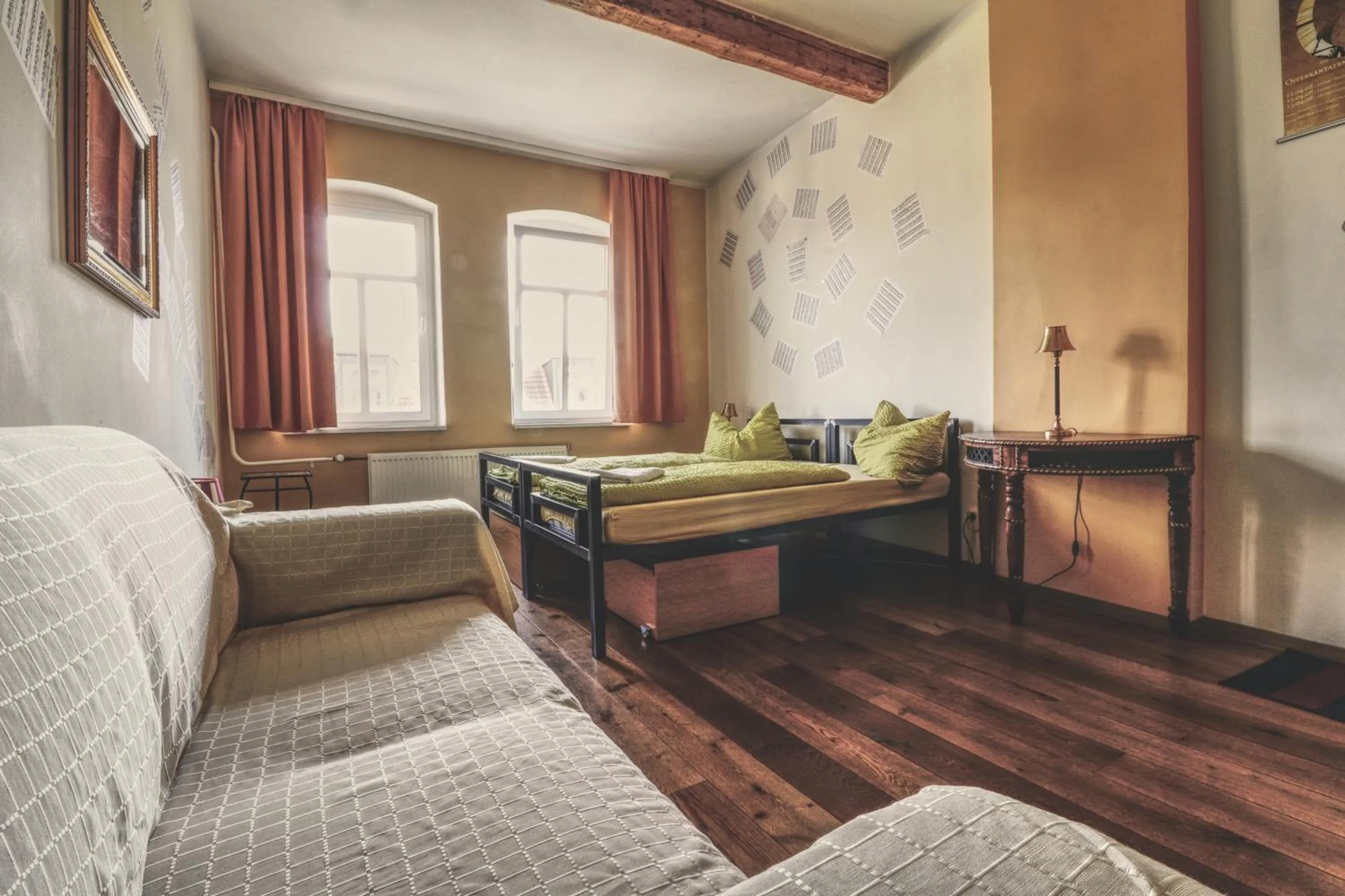 Shower, Bed in OPERA Hostel