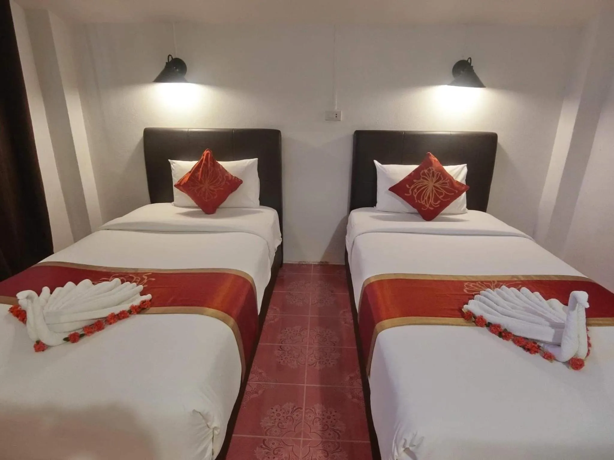 Bed in The Krabi Forest Homestay