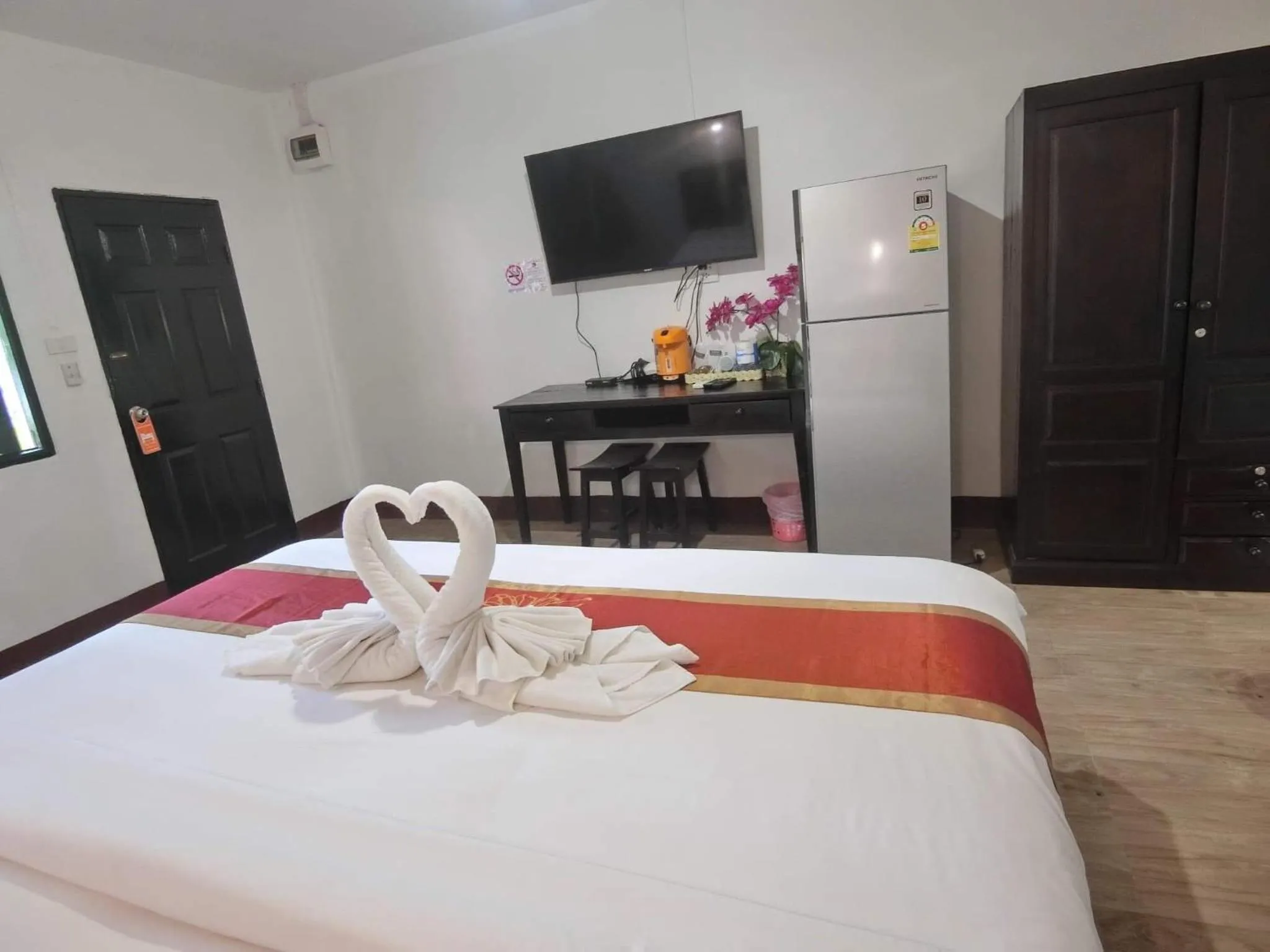 Bed in The Krabi Forest Homestay