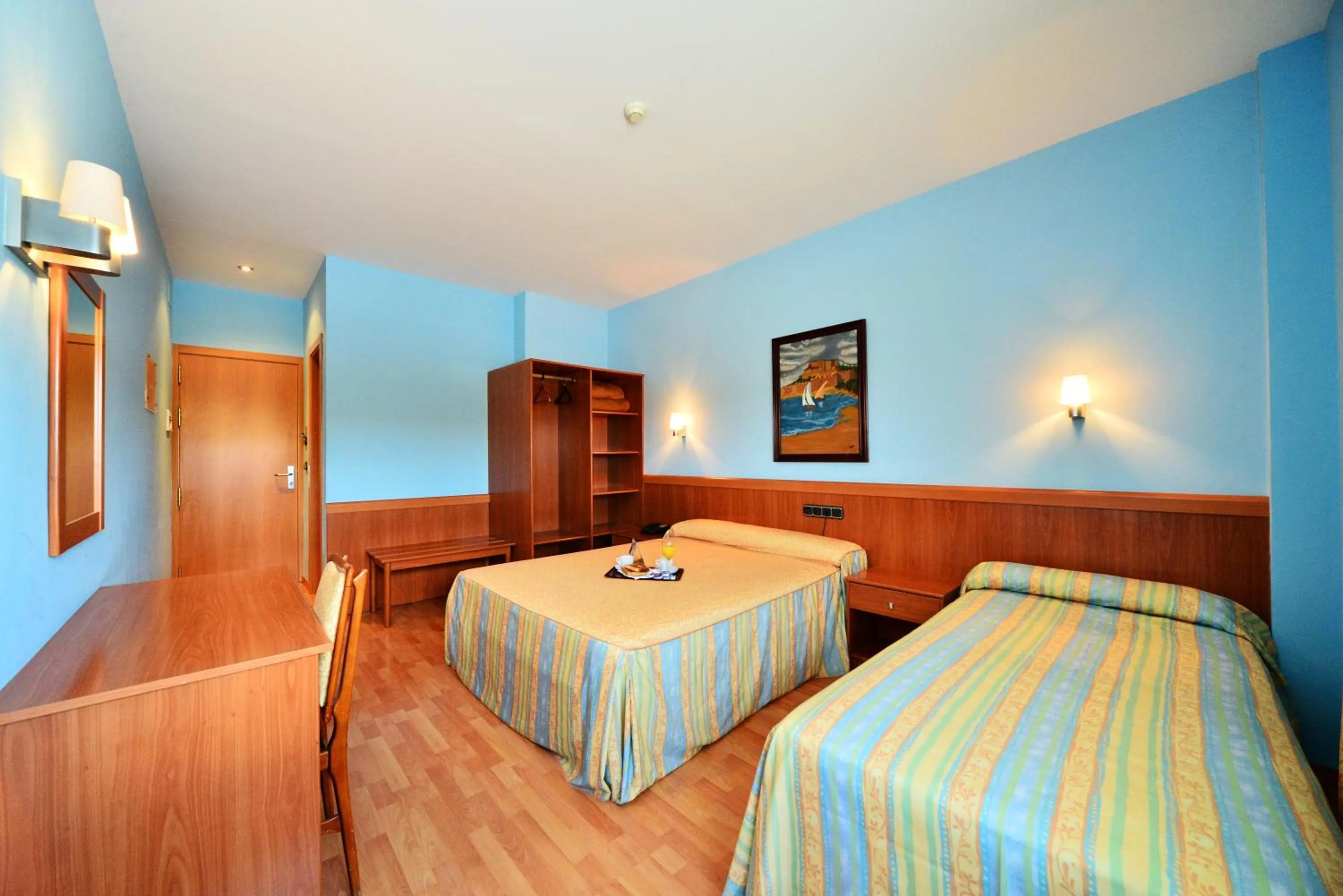 Bed in Hotel Área Suco