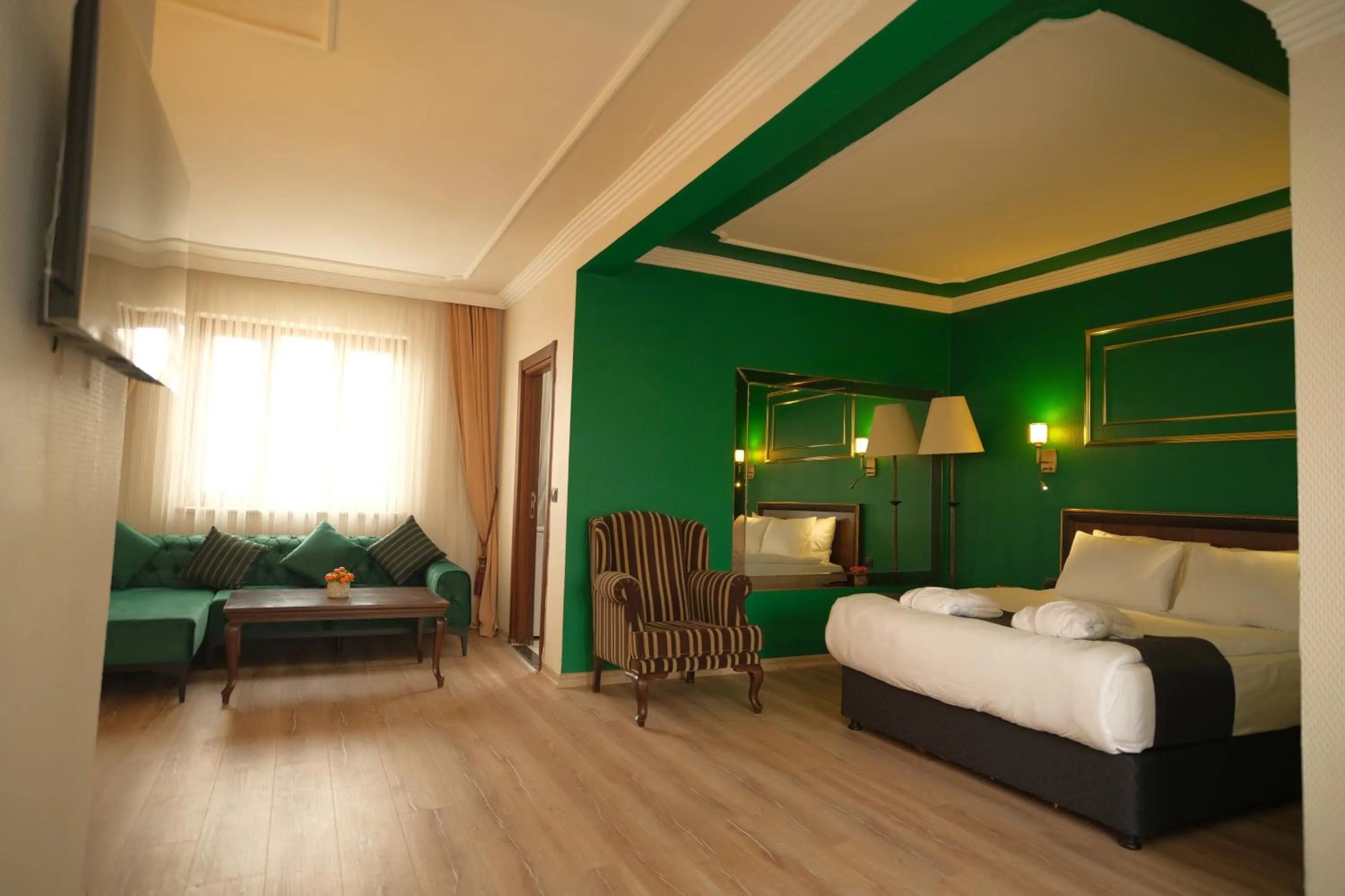 Photo of the whole room, Bed in Malabadi Hotel