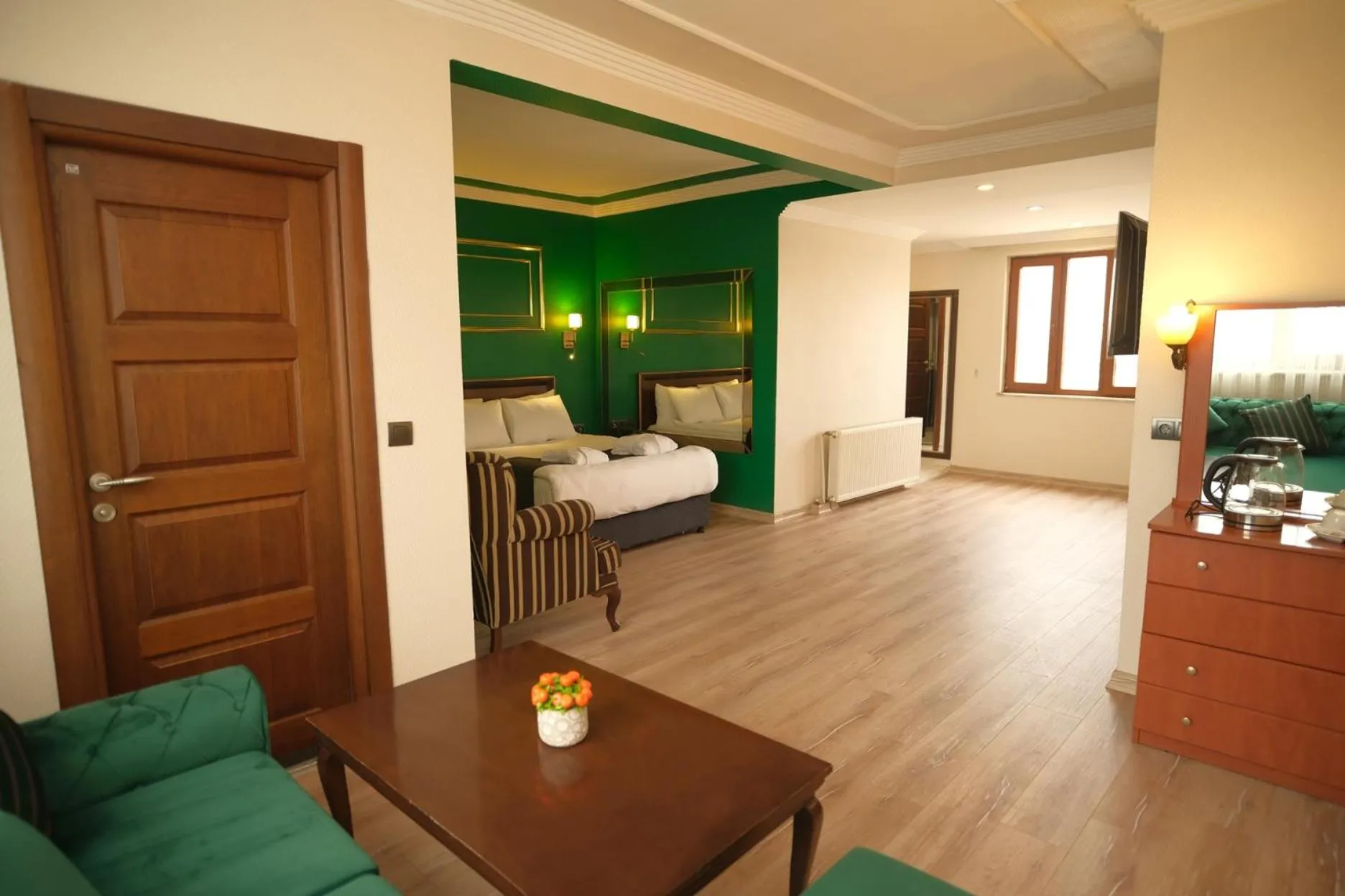 Photo of the whole room, Bed in Malabadi Hotel