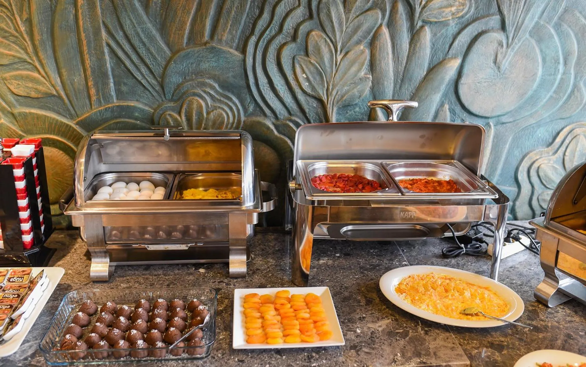 Buffet breakfast in Horon Hotel