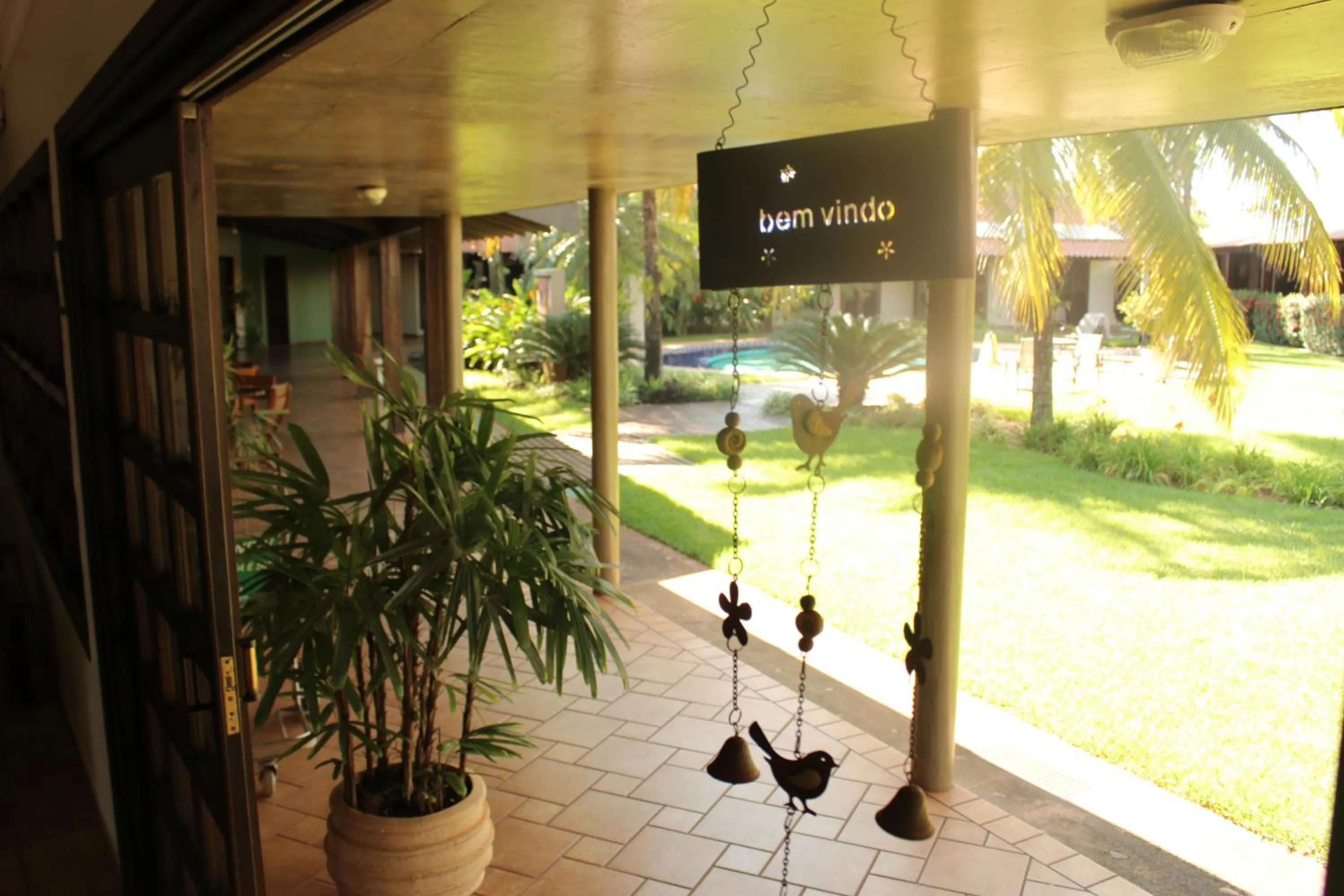 Patio in Premier Garden Hotel
