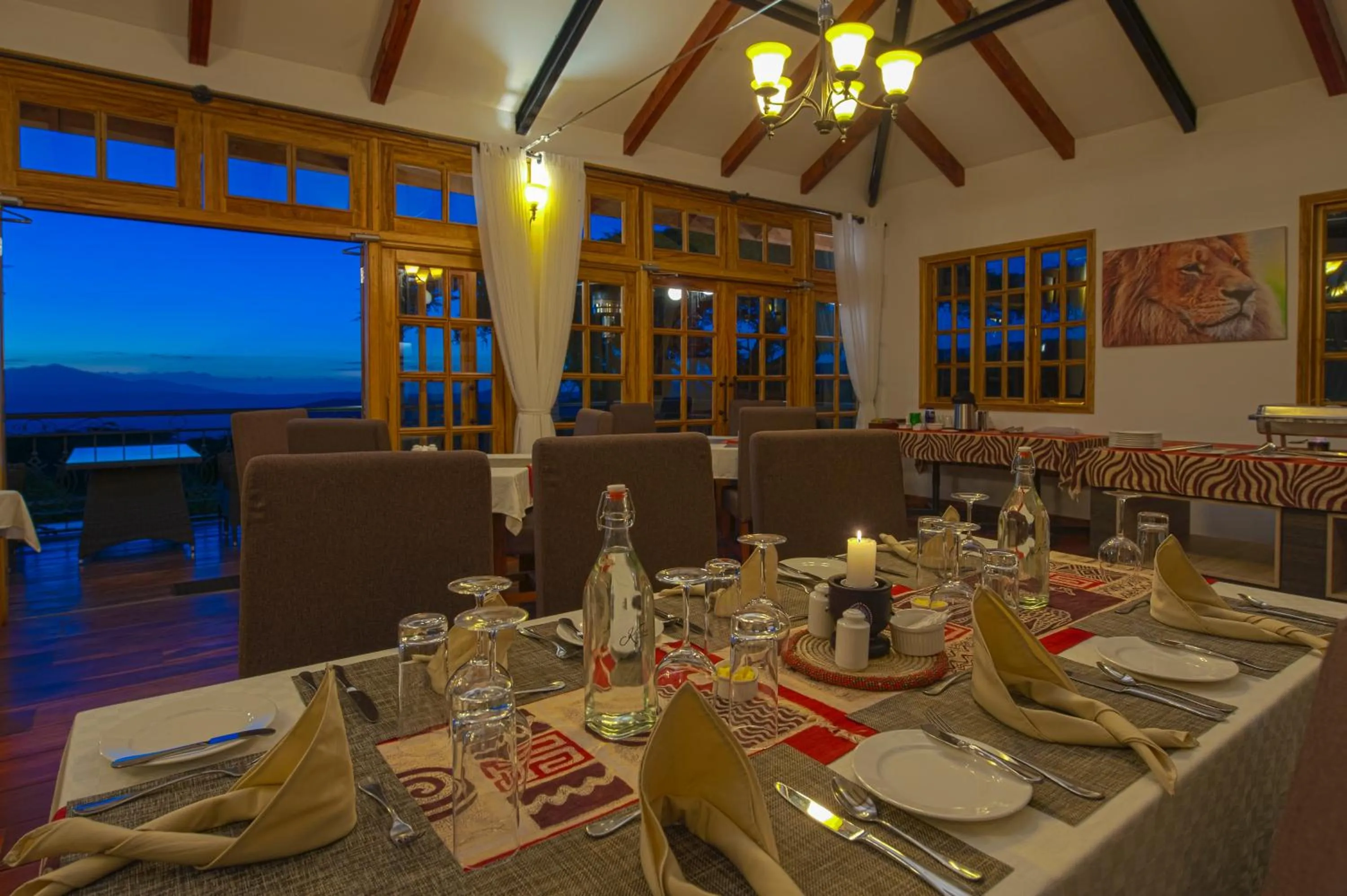 Restaurant/places to eat in Lions Paw Ngorongoro