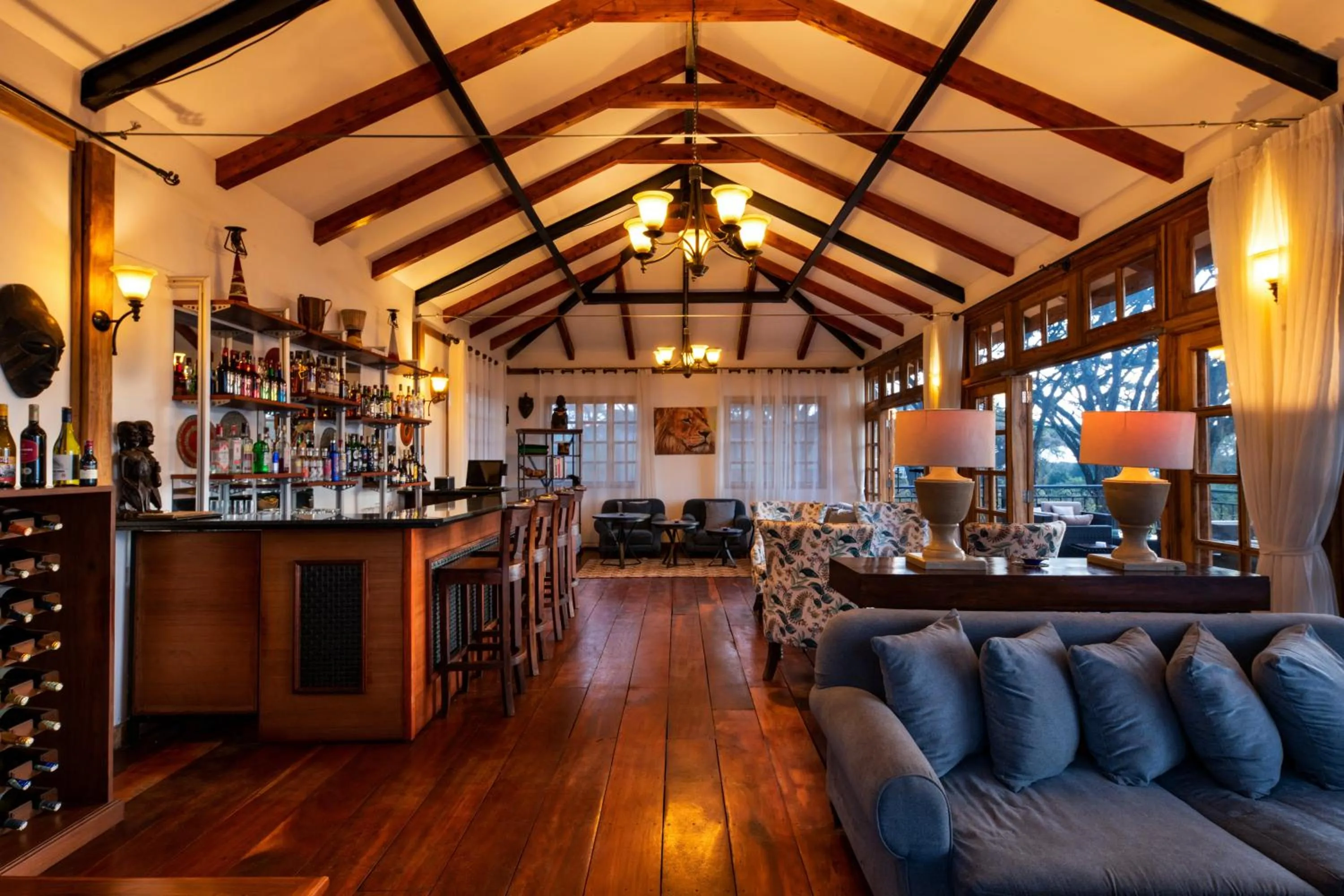 Lounge or bar in Lions Paw Ngorongoro