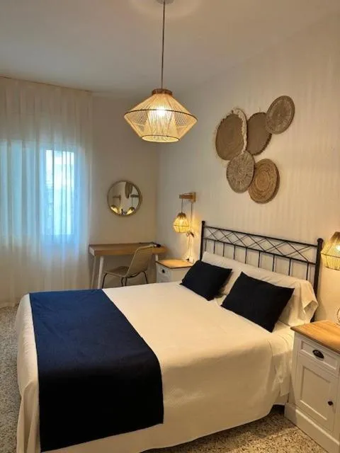 Bed in Hotel Ampolla Sol