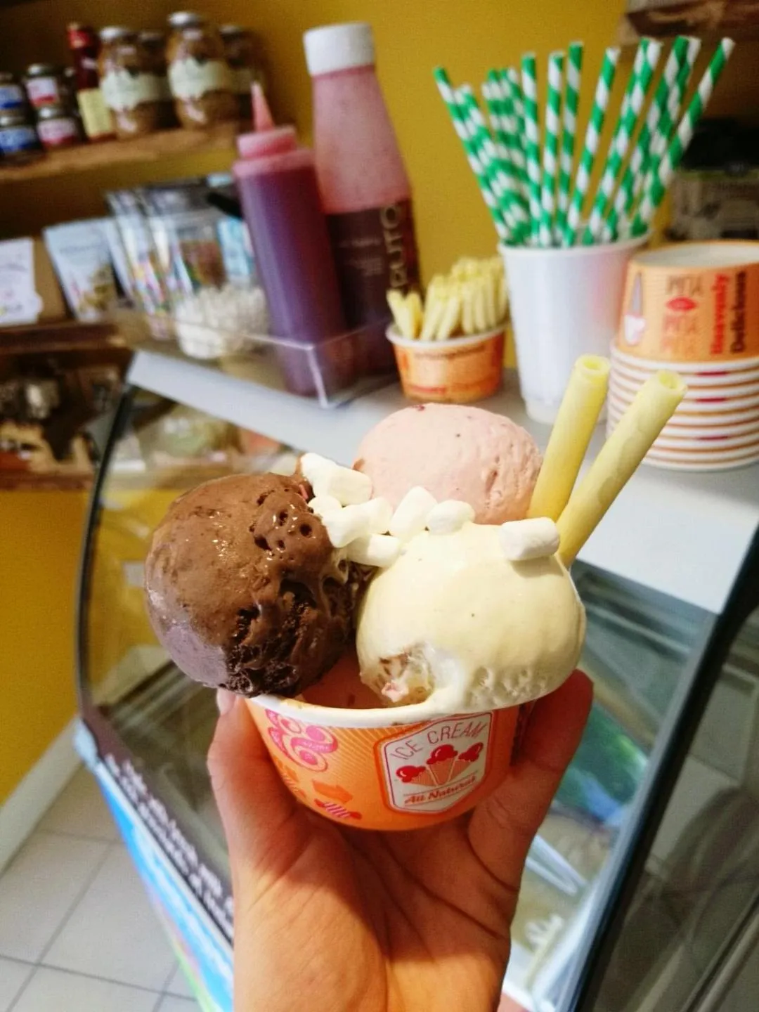 Food and drinks in Lodge at The Old Barracks