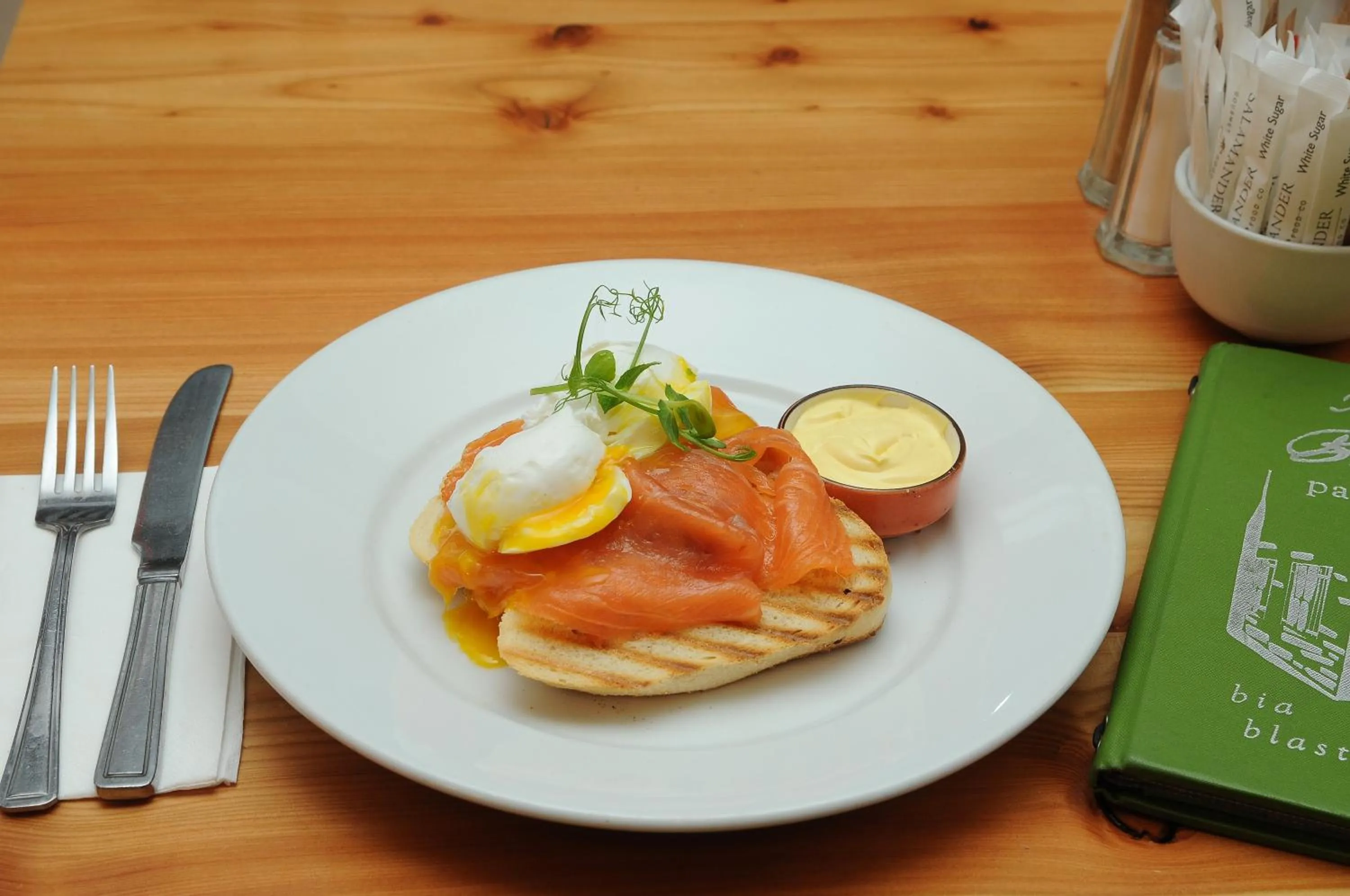 Breakfast in Lodge at The Old Barracks