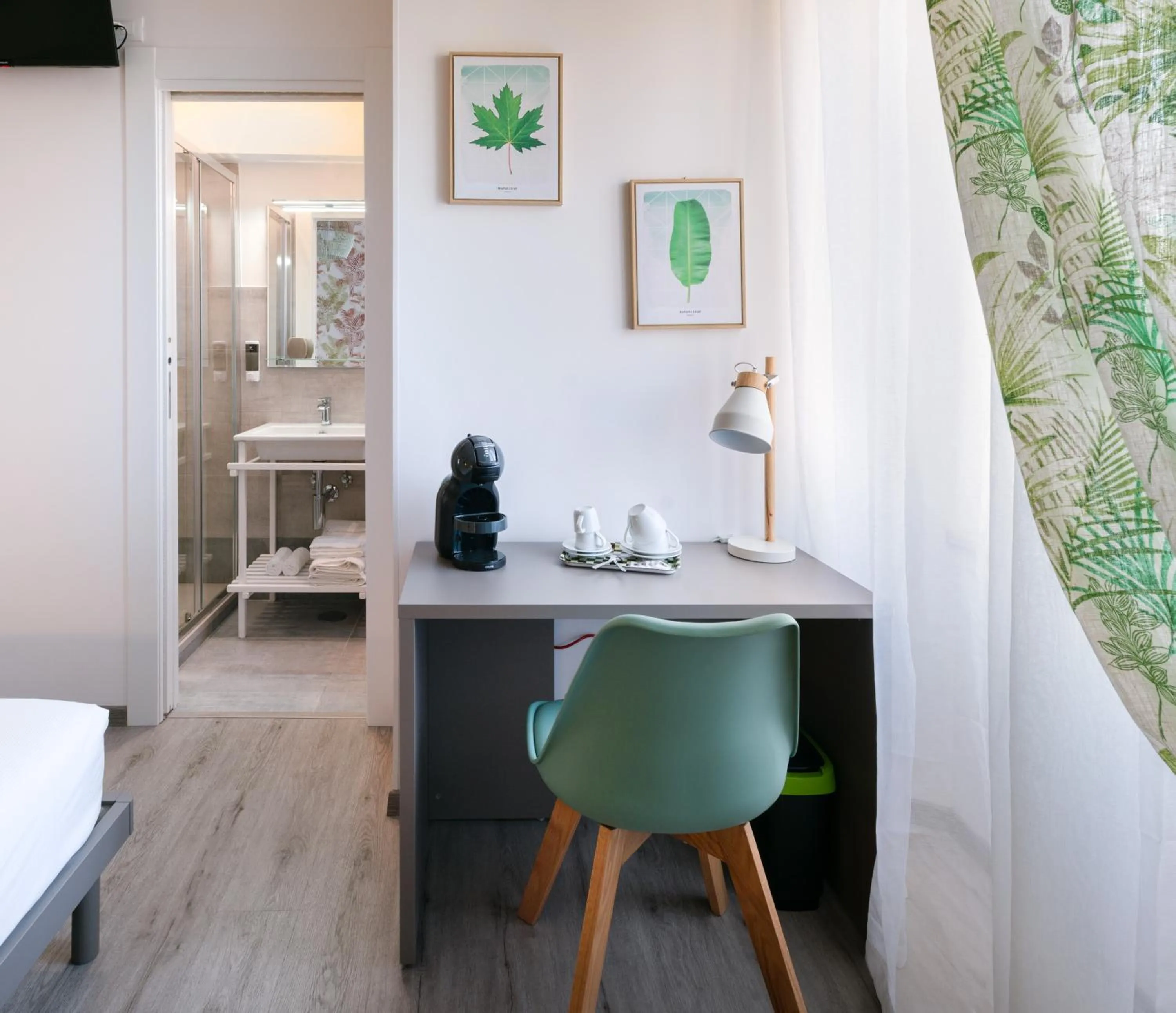 Seating area, Bed in Lele Rooms San Lorenzo