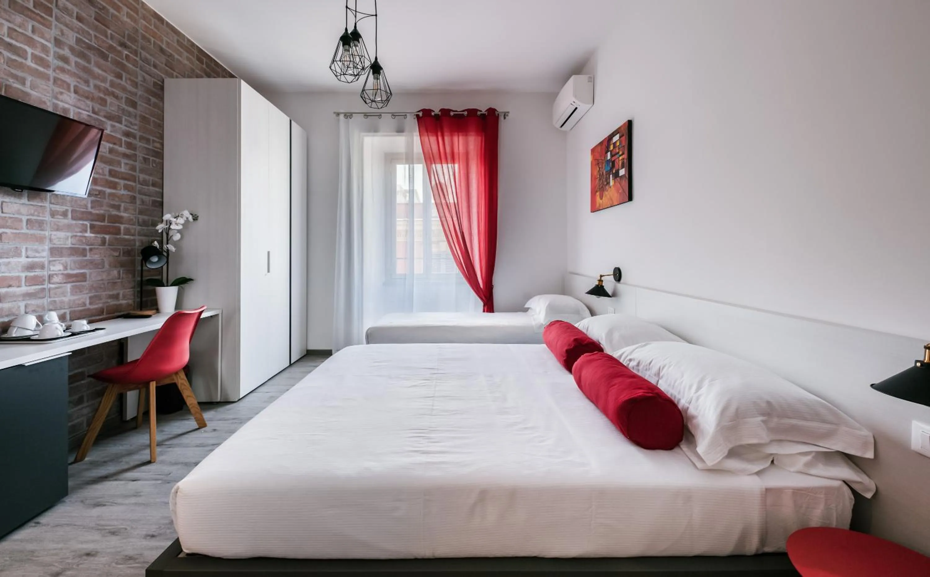 Bedroom, Bed in Lele Rooms San Lorenzo