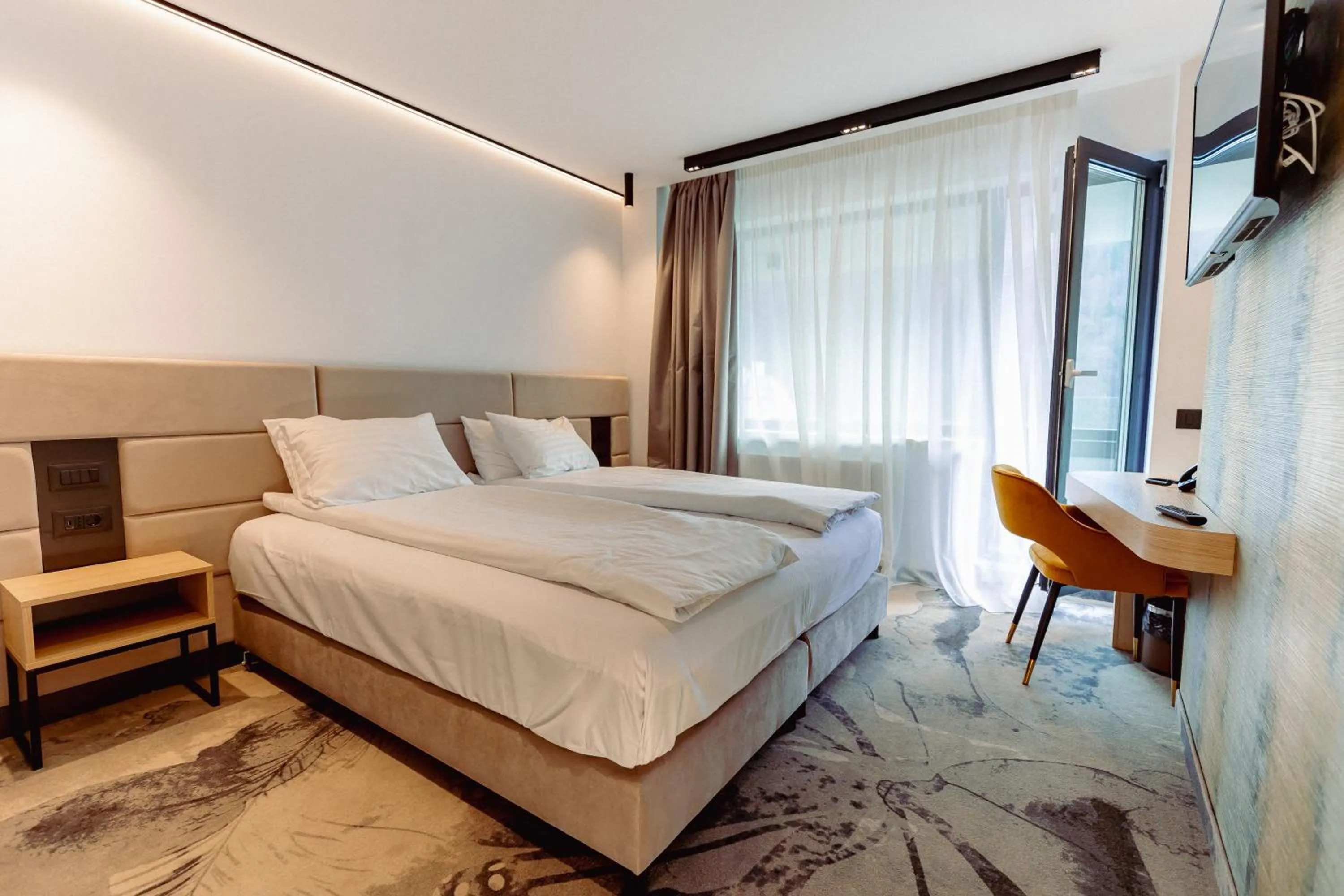 Bed in Hotel Alexandrion Experience