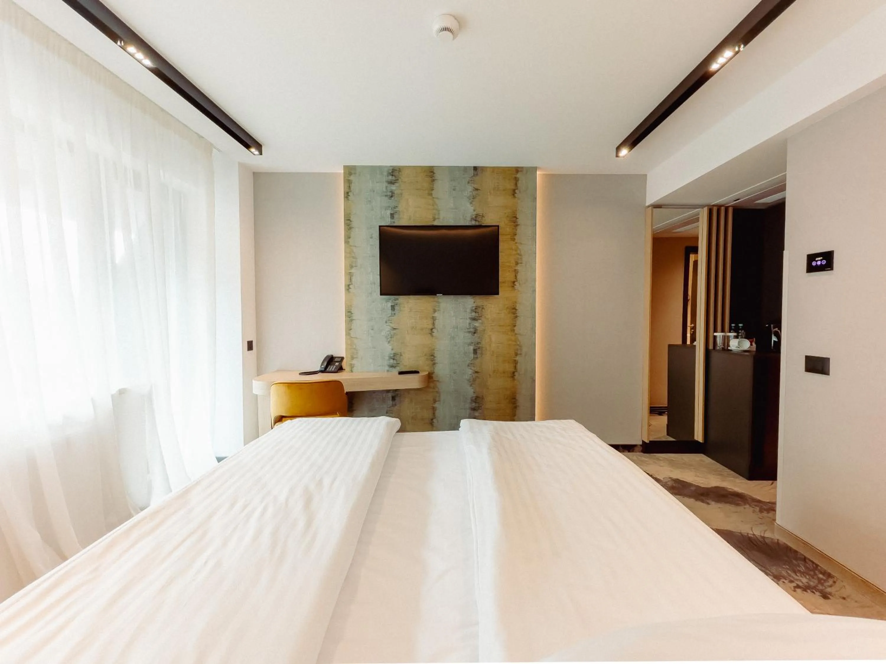 Bed in Hotel Alexandrion Experience