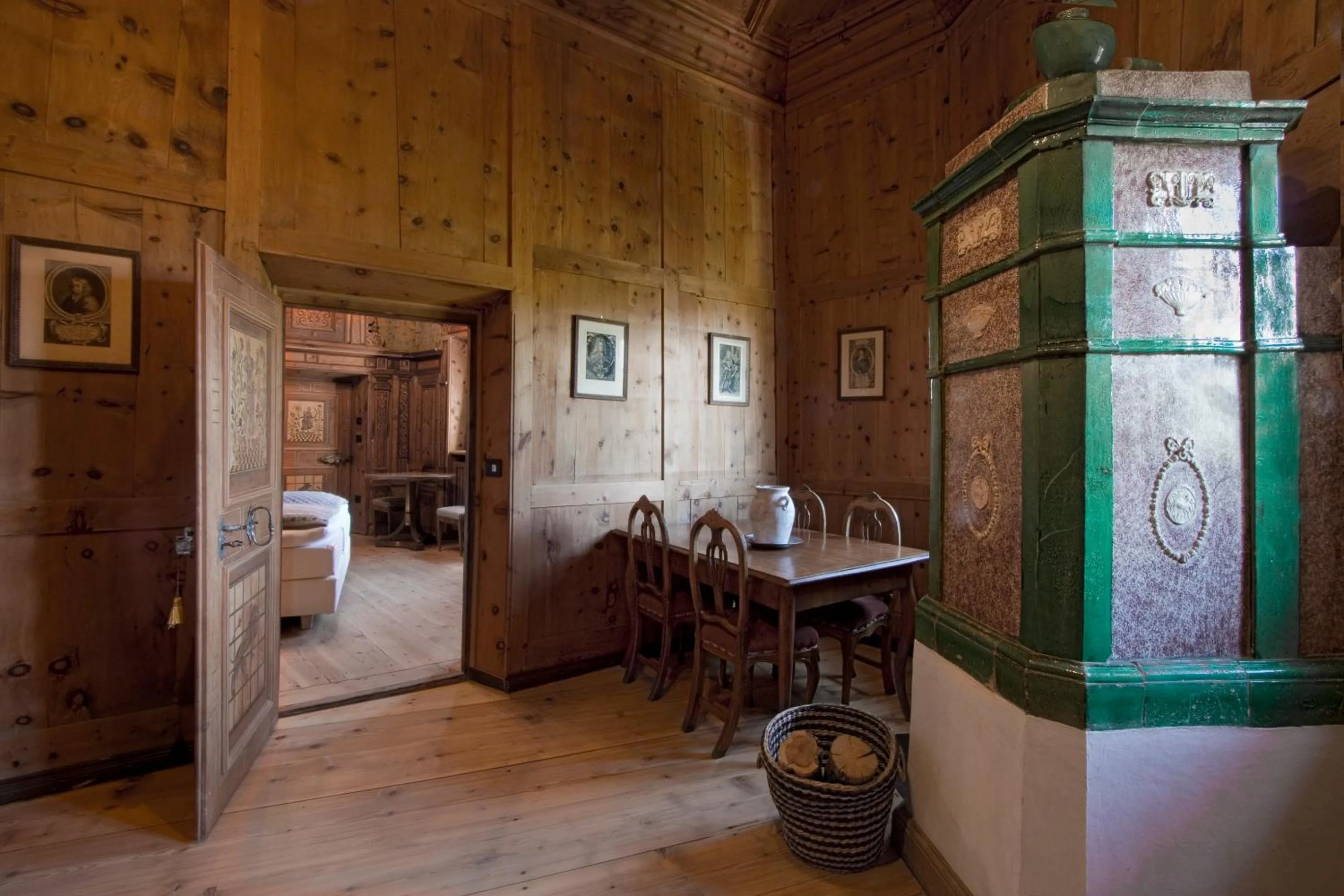 Seating area in Schloss Freudenstein
